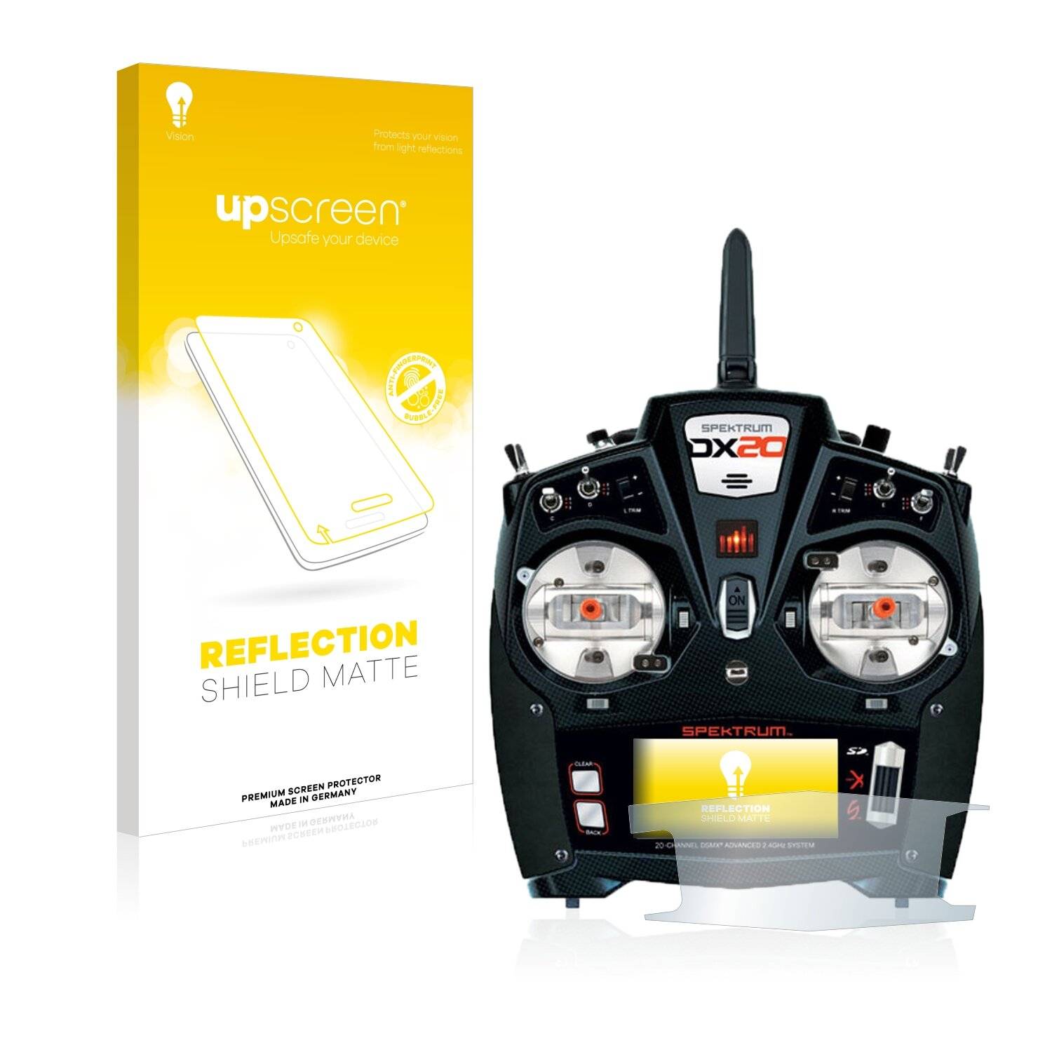 upscreen Reflection Shield Matte Premium Displayschutzfolie für Spektrum
