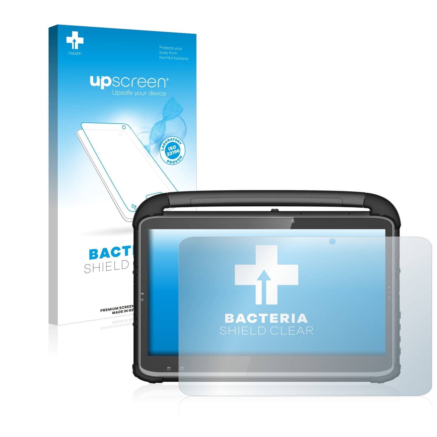 upscreen Bacteria Shield Clear Premium Antibakterielle Displayschutzfolie für DT Research