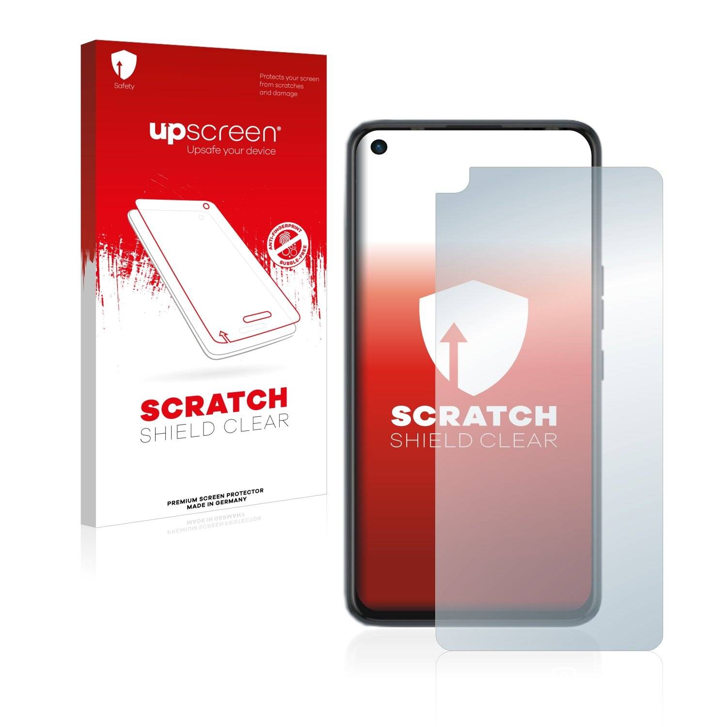 upscreen Scratch Shield Clear Premium Displayschutzfolie für Tecno Camon