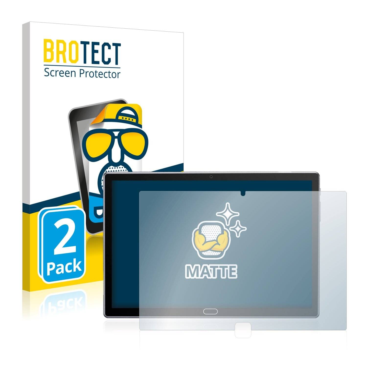 2x BROTECT Matte Displayschutzfolie für Feonal K116 - Entspiegelt,