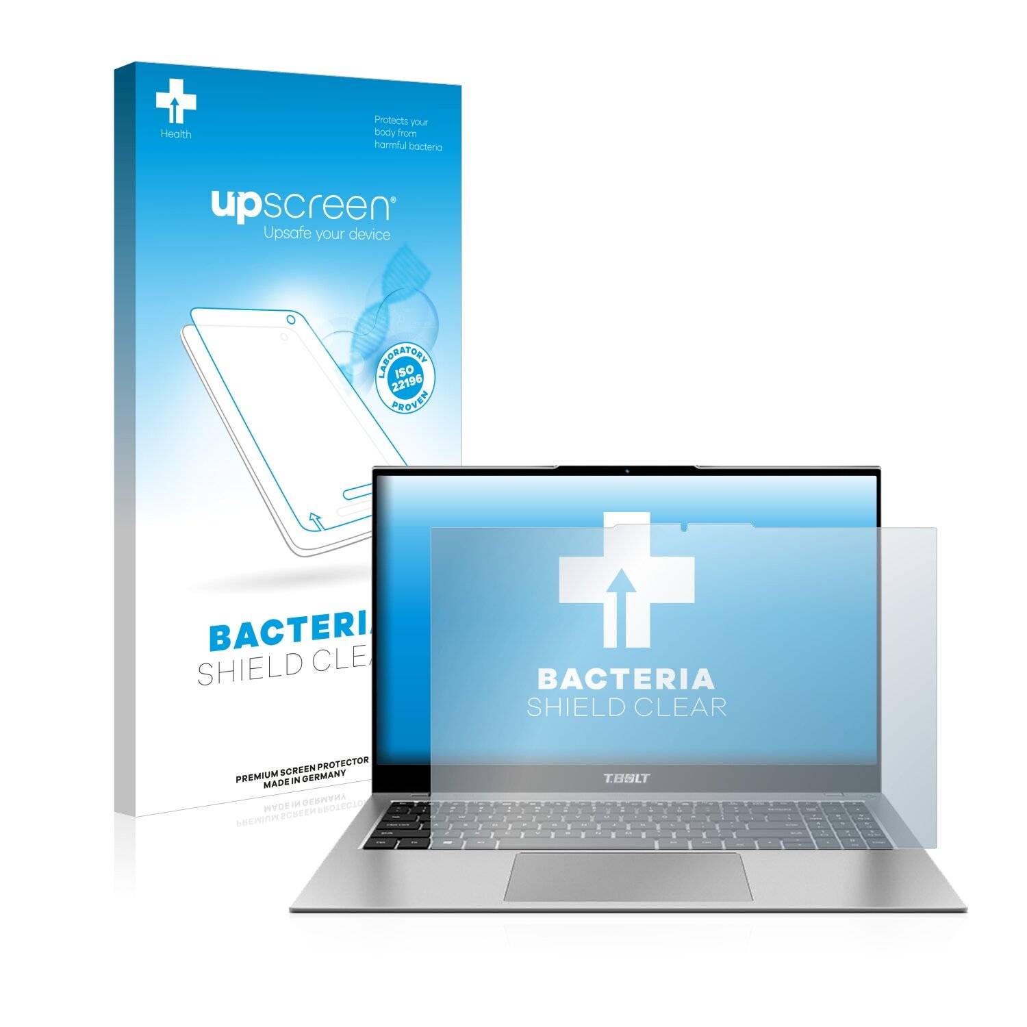 upscreen Bacteria Shield Clear Premium Antibakterielle Displayschutzfolie für Teclast Tbolt