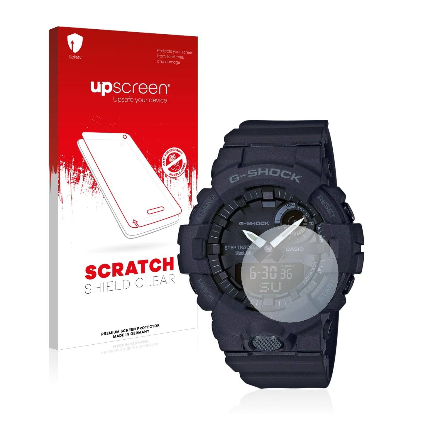 upscreen Scratch Shield Clear Premium Displayschutzfolie für Casio G-Shock
