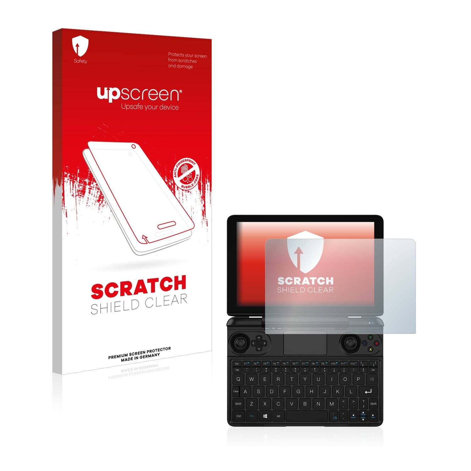 upscreen Scratch Shield Clear Premium Displayschutzfolie für GPD Win Max