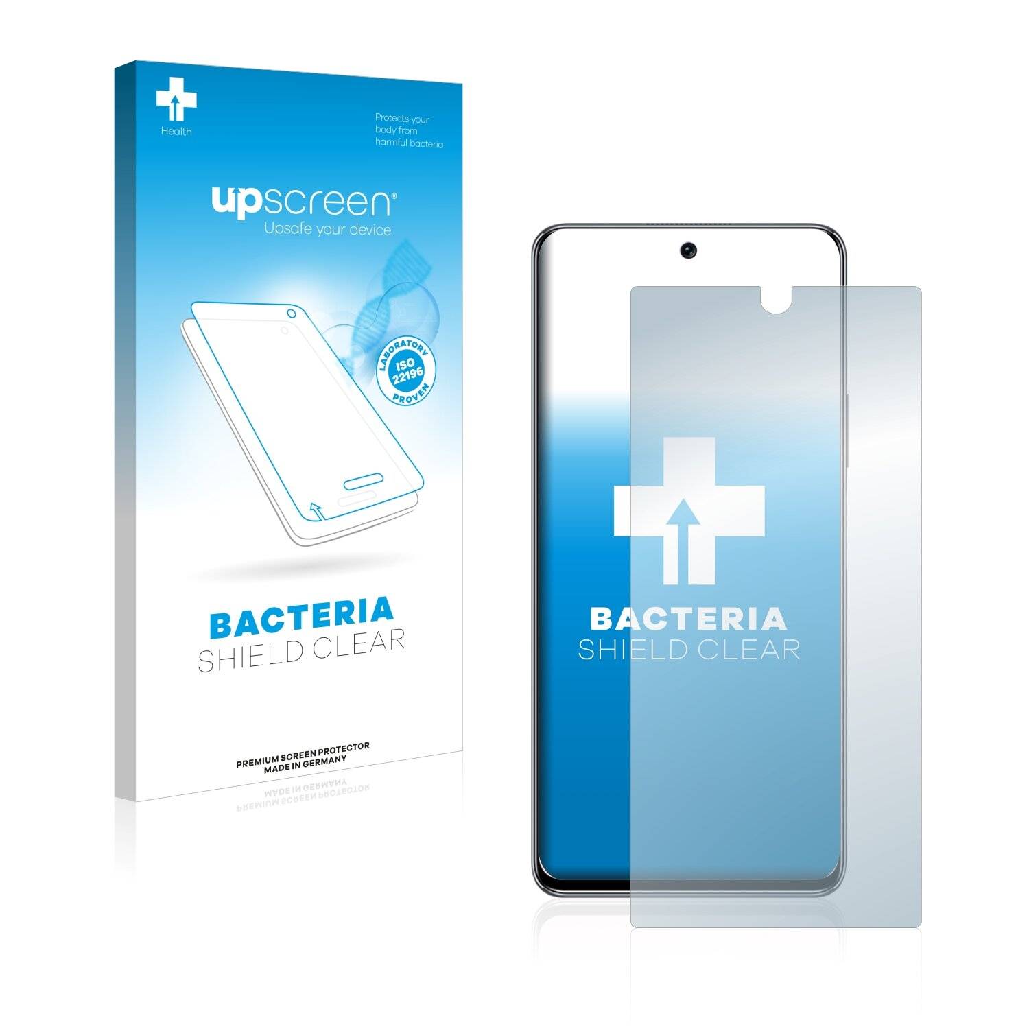 upscreen Bacteria Shield Clear Premium Antibakterielle Displayschutzfolie für Honor 50