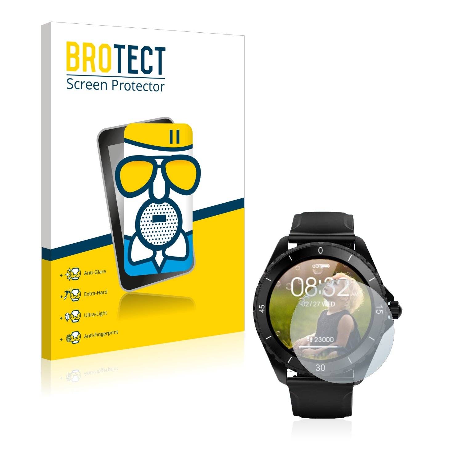 BROTECT AirGlass Matte Schutzglas Folie für Elegiant