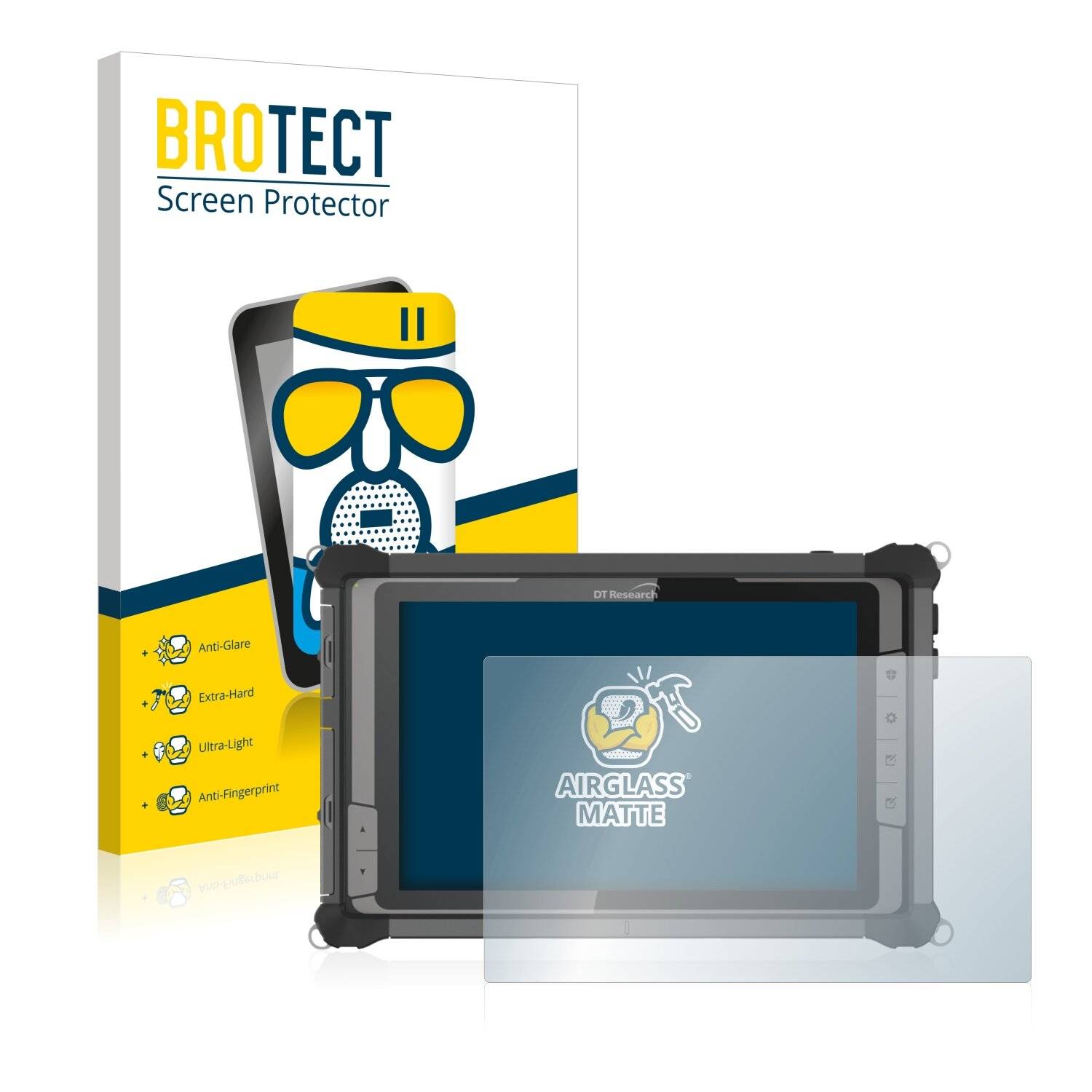 BROTECT AirGlass Matte Schutzglas Folie für DT Research