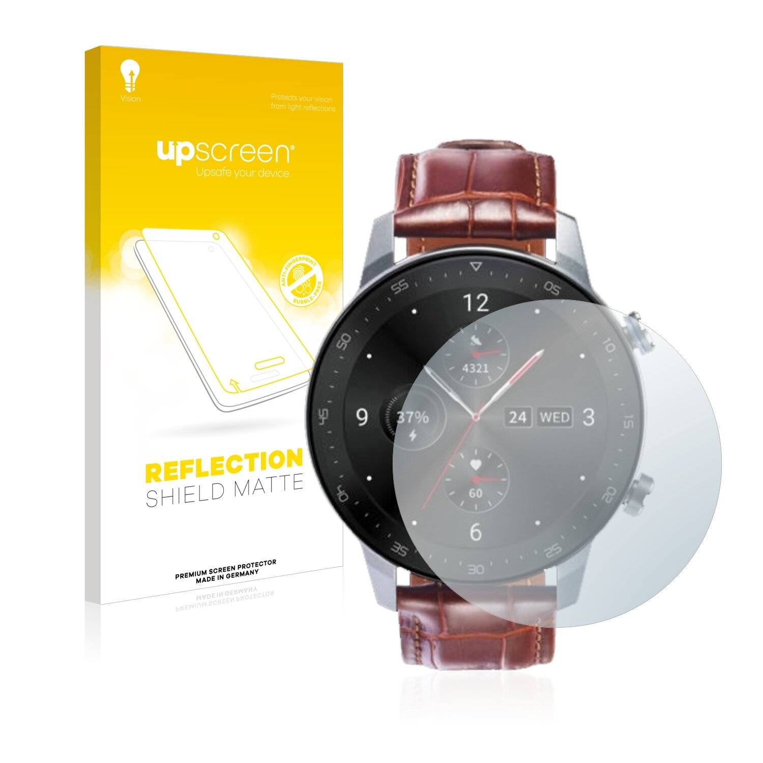 upscreen Reflection Shield Matte Premium Displayschutzfolie für ZTE Watch