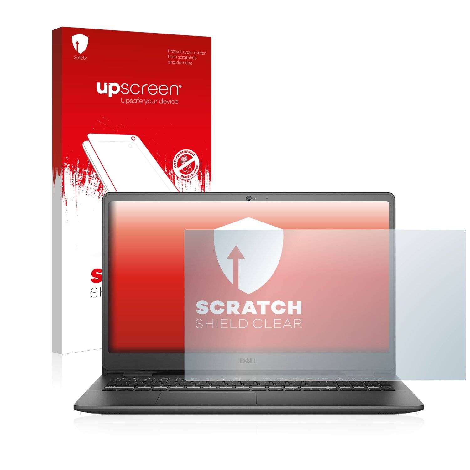 upscreen Scratch Shield Clear Premium Displayschutzfolie für Dell Inspiron 15
