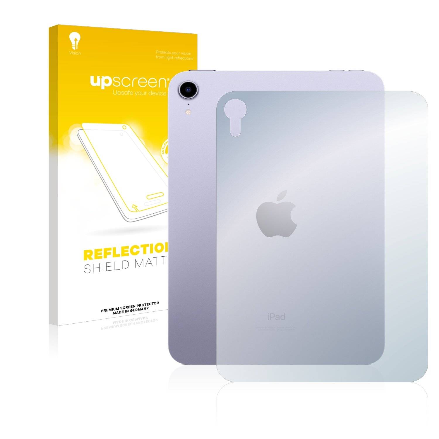 upscreen Reflection Shield Matte Premium Displayschutzfolie für Apple iPad Mini 6 WiFi