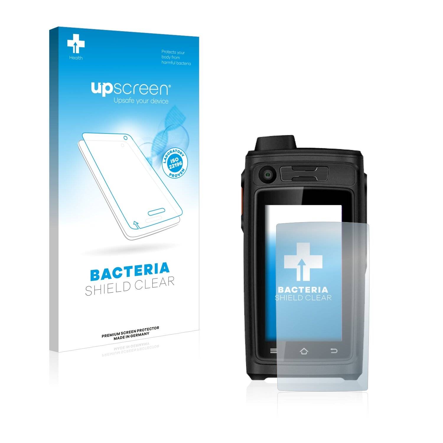 upscreen Bacteria Shield Clear Premium Antibakterielle Displayschutzfolie für Uniwa