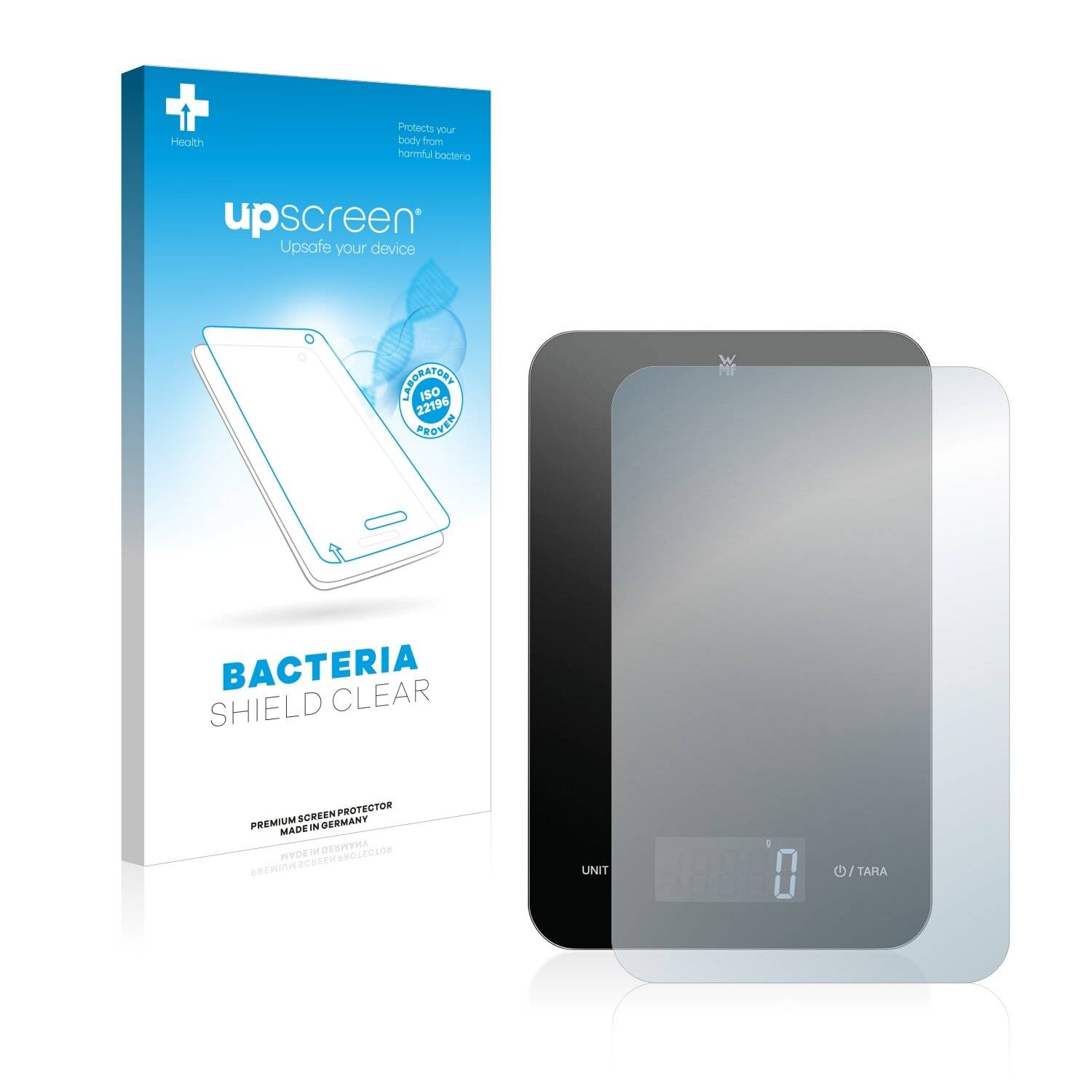 upscreen Bacteria Shield Clear Premium Antibakterielle Displayschutzfolie für WMF Digital
