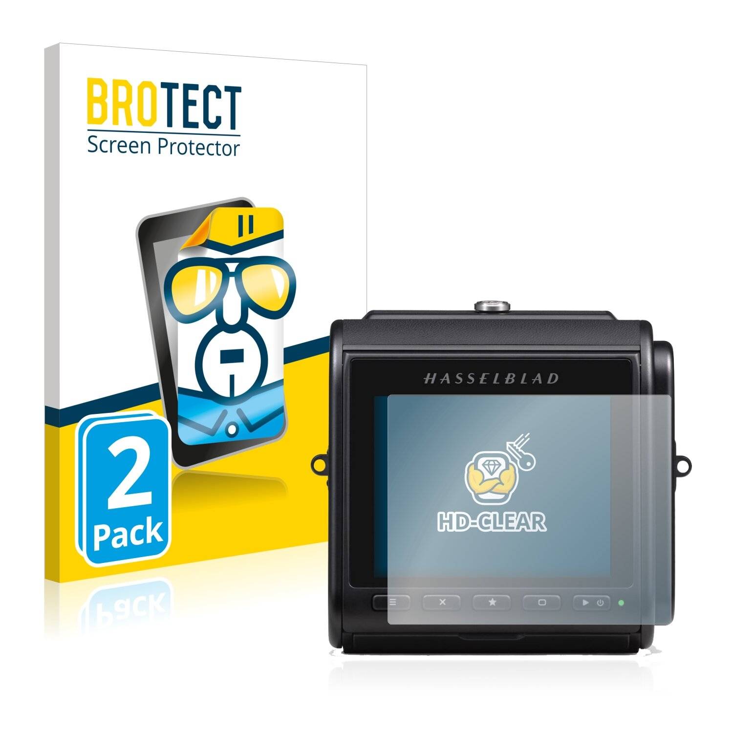 2x BROTECT HD-Clear Displayschutzfolie für Hasselblad 907X