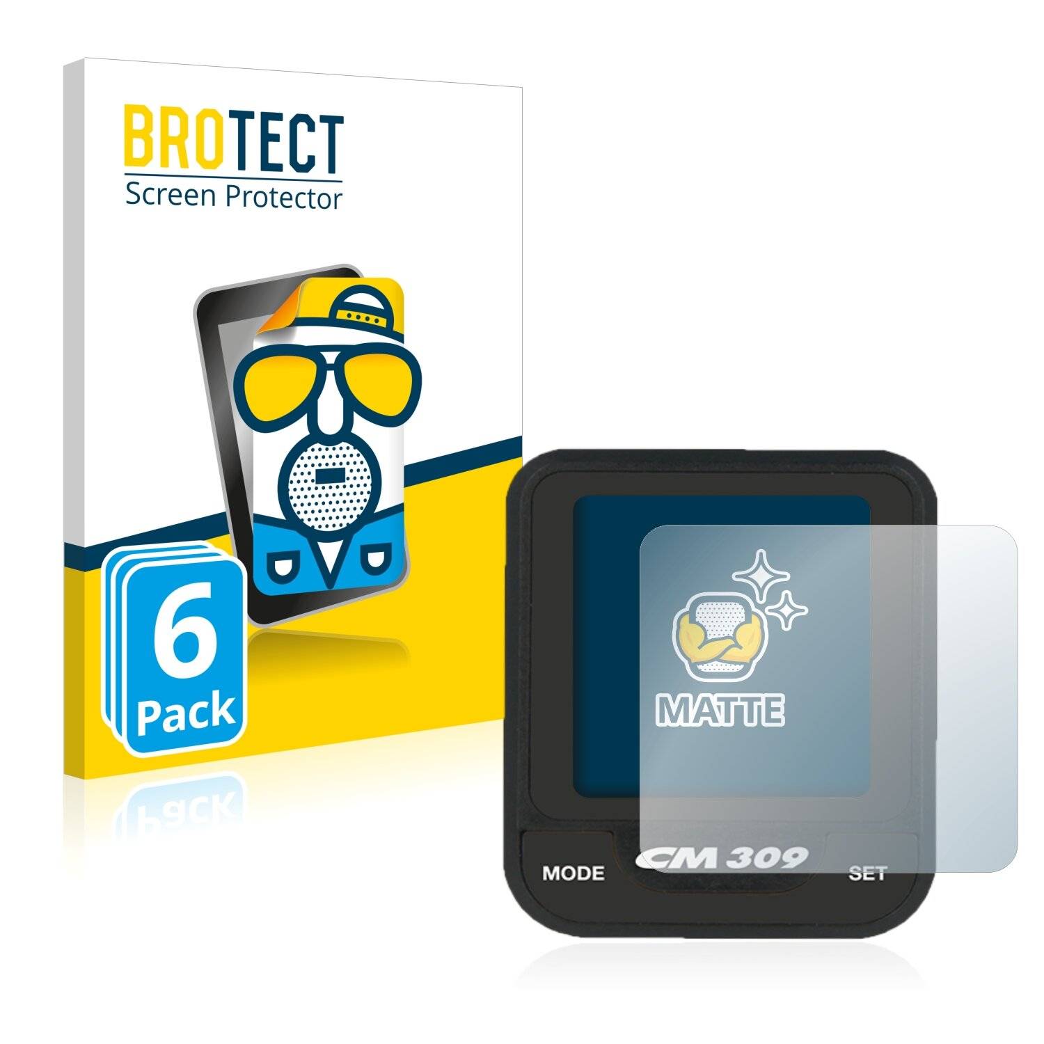6x BROTECT Matte Displayschutzfolie für Ciclo CM 309 - Entspiegelt,