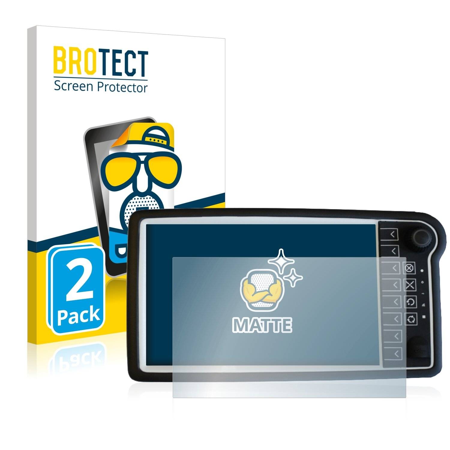 2x BROTECT Matte Displayschutzfolie für Topcon Opus A8s - Entspiegelt,