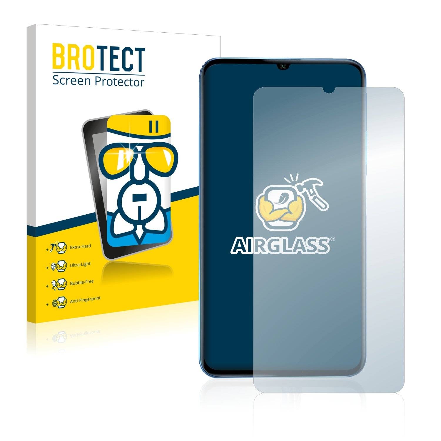 BROTECT AirGlass Schutzglas Folie für Honor X30