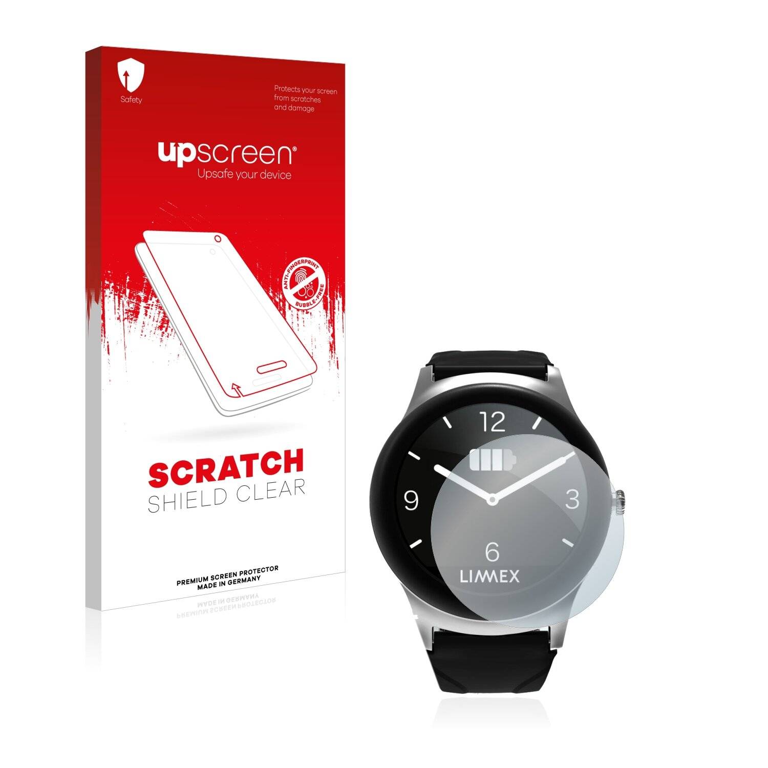 upscreen Scratch Shield Clear Premium Displayschutzfolie für Limmex