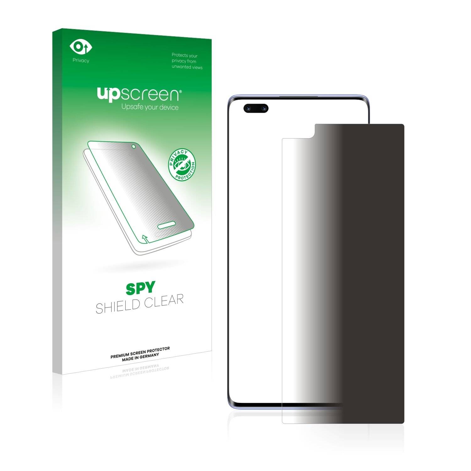 upscreen Spy Shield Clear Premium Blickschutzfolie für Huawei Nova 9