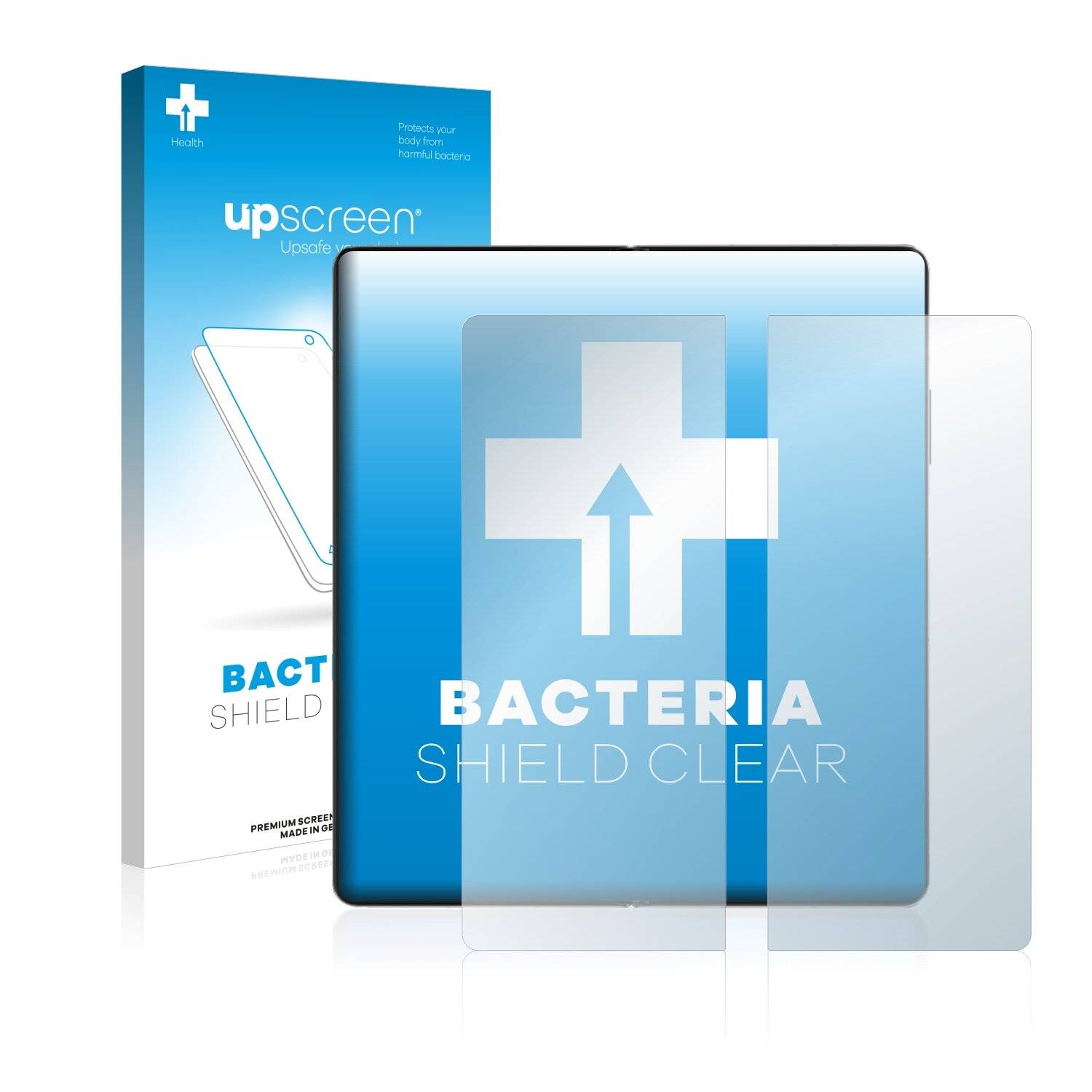 upscreen Bacteria Shield Clear Premium Antibakterielle Displayschutzfolie für Huawei Mate X2