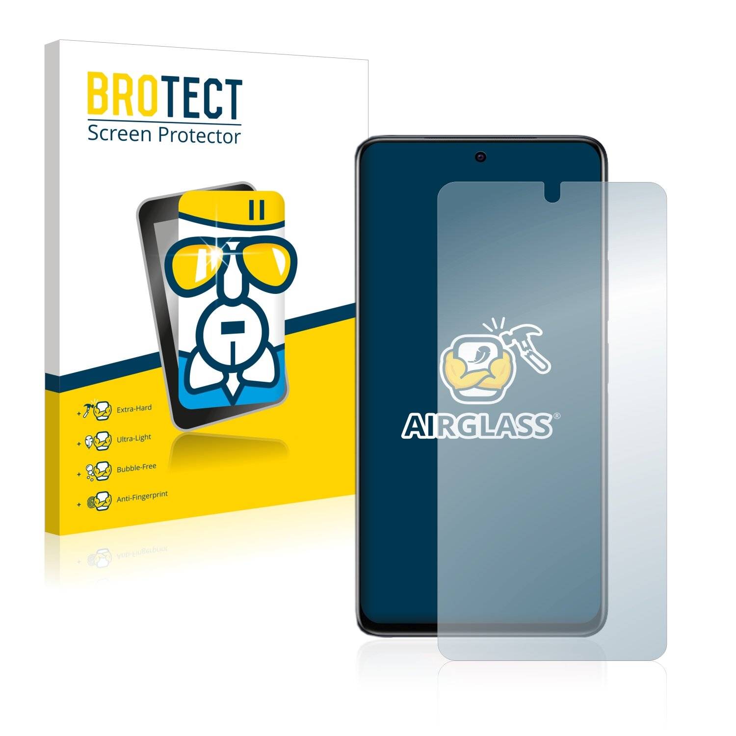 BROTECT AirGlass Schutzglas Folie für Vivo iQOO