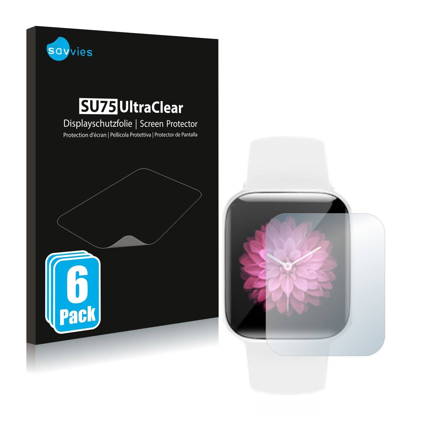 6x Savvies SU75 Displayschutzfolie für Naixues