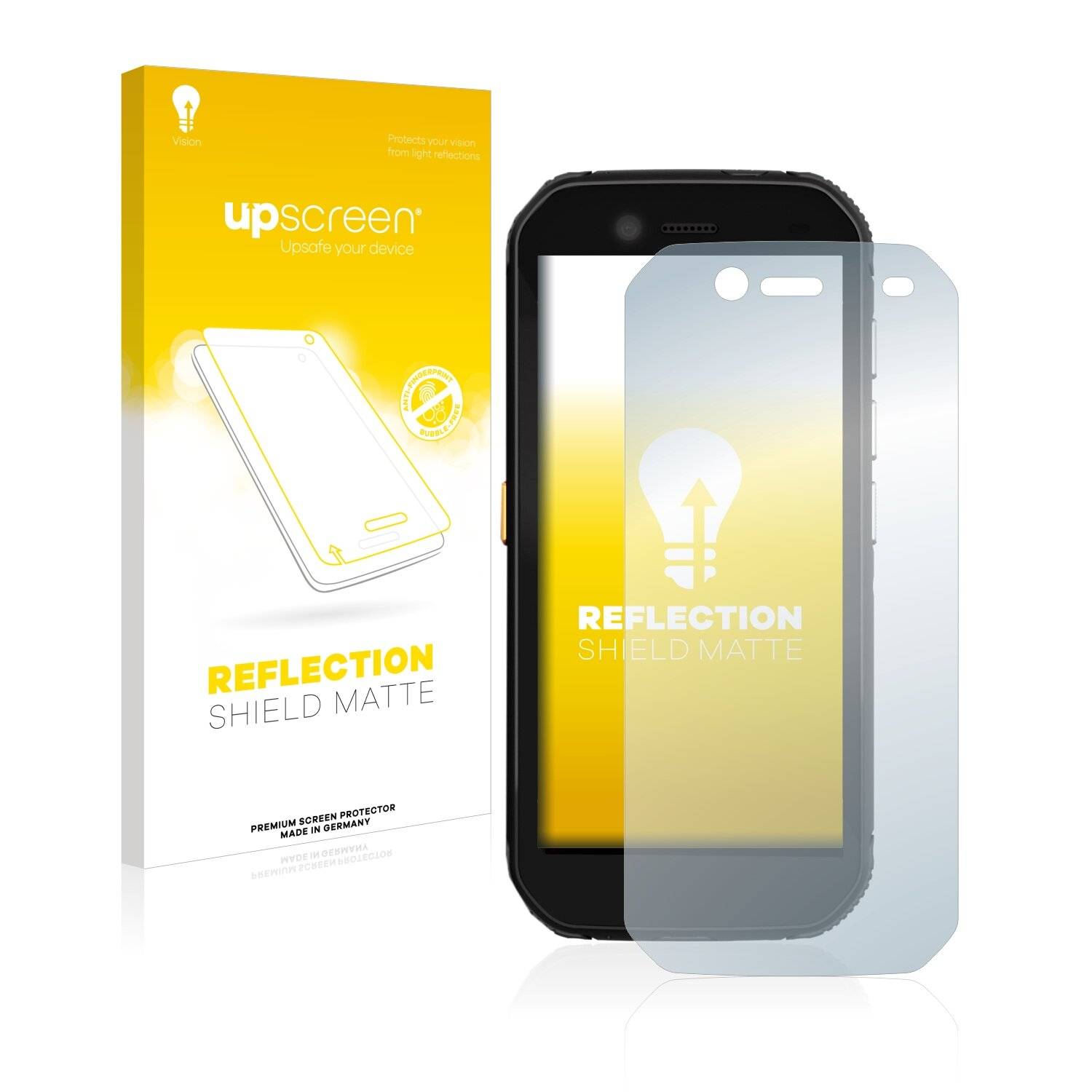 upscreen Reflection Shield Matte Premium Displayschutzfolie für Caterpillar Cat S42