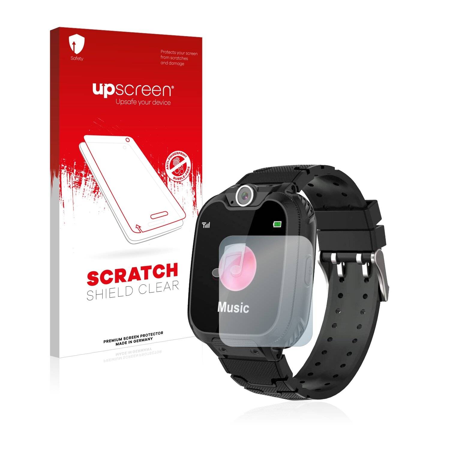 upscreen Scratch Shield Clear Premium Displayschutzfolie für Vannico