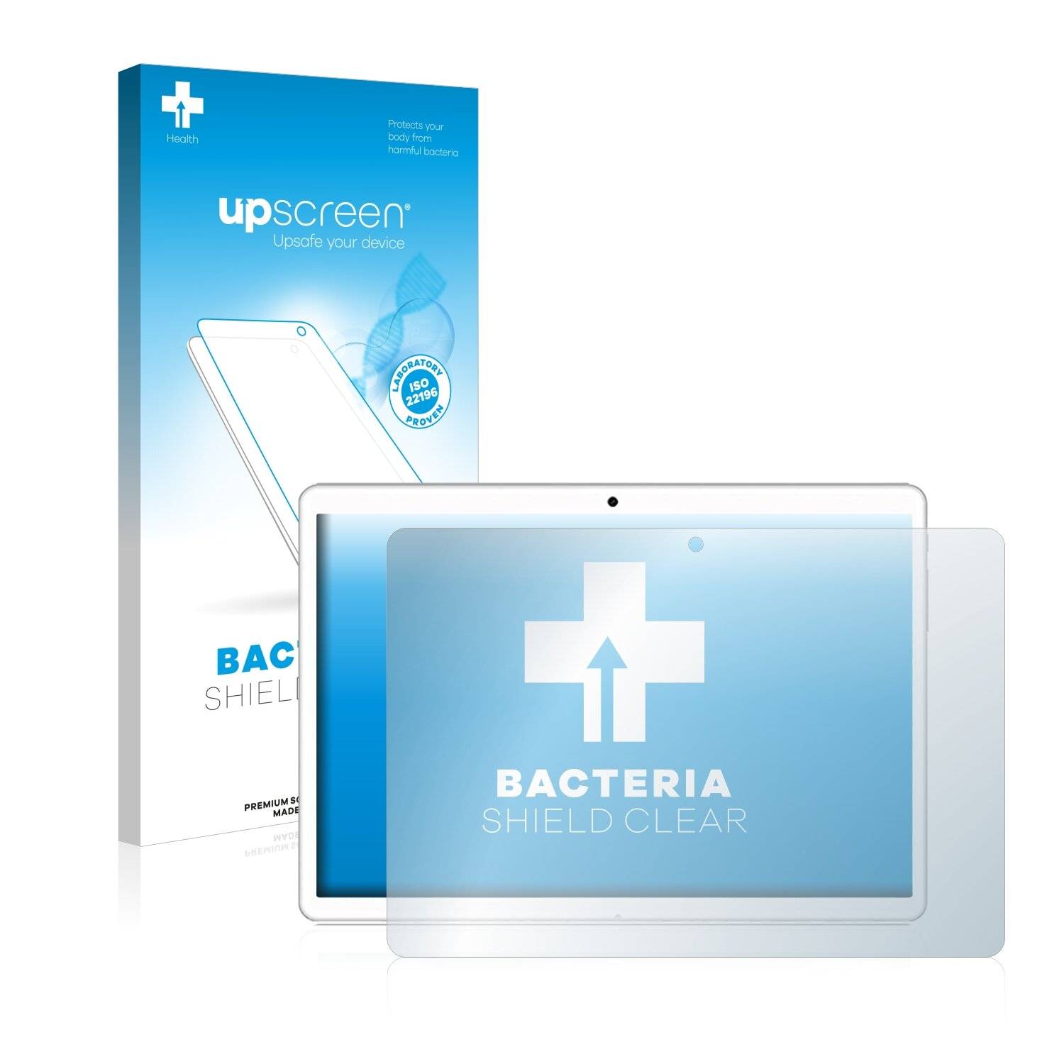 upscreen Bacteria Shield Clear Premium Antibakterielle Displayschutzfolie für Goodtel