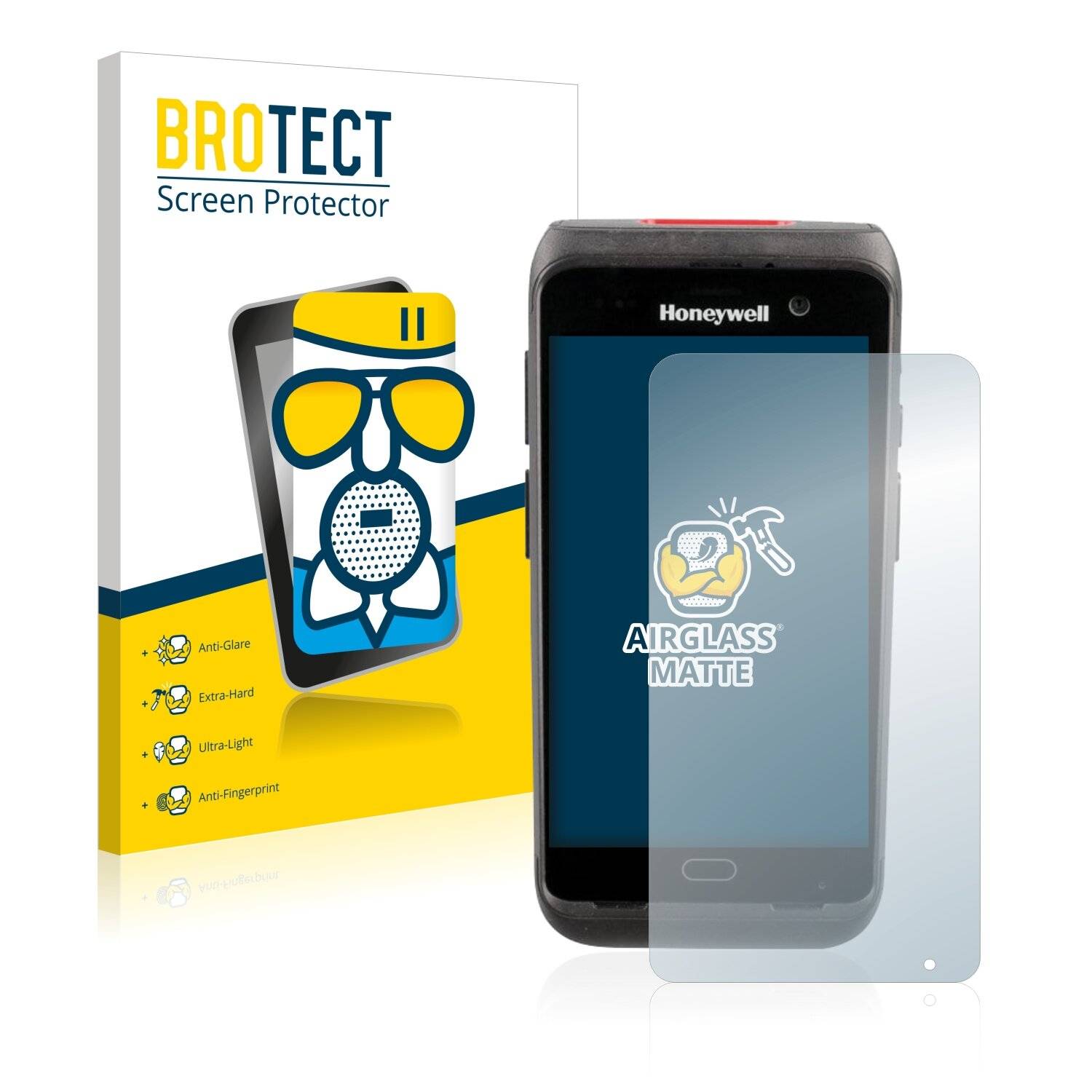 BROTECT AirGlass Matte Schutzglas Folie für Honeywell CT40