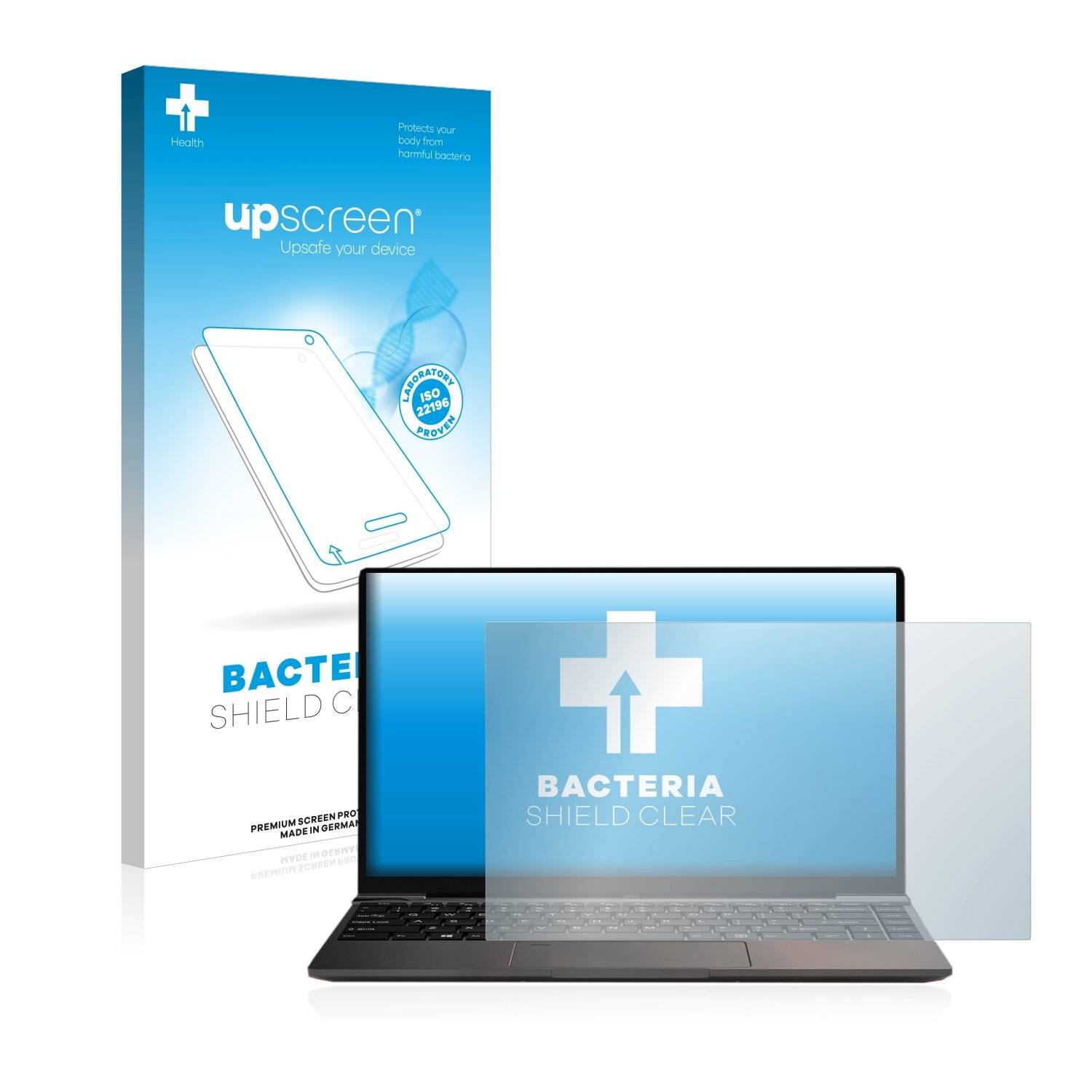 upscreen Bacteria Shield Clear Premium Antibakterielle Displayschutzfolie für Alldocube GT