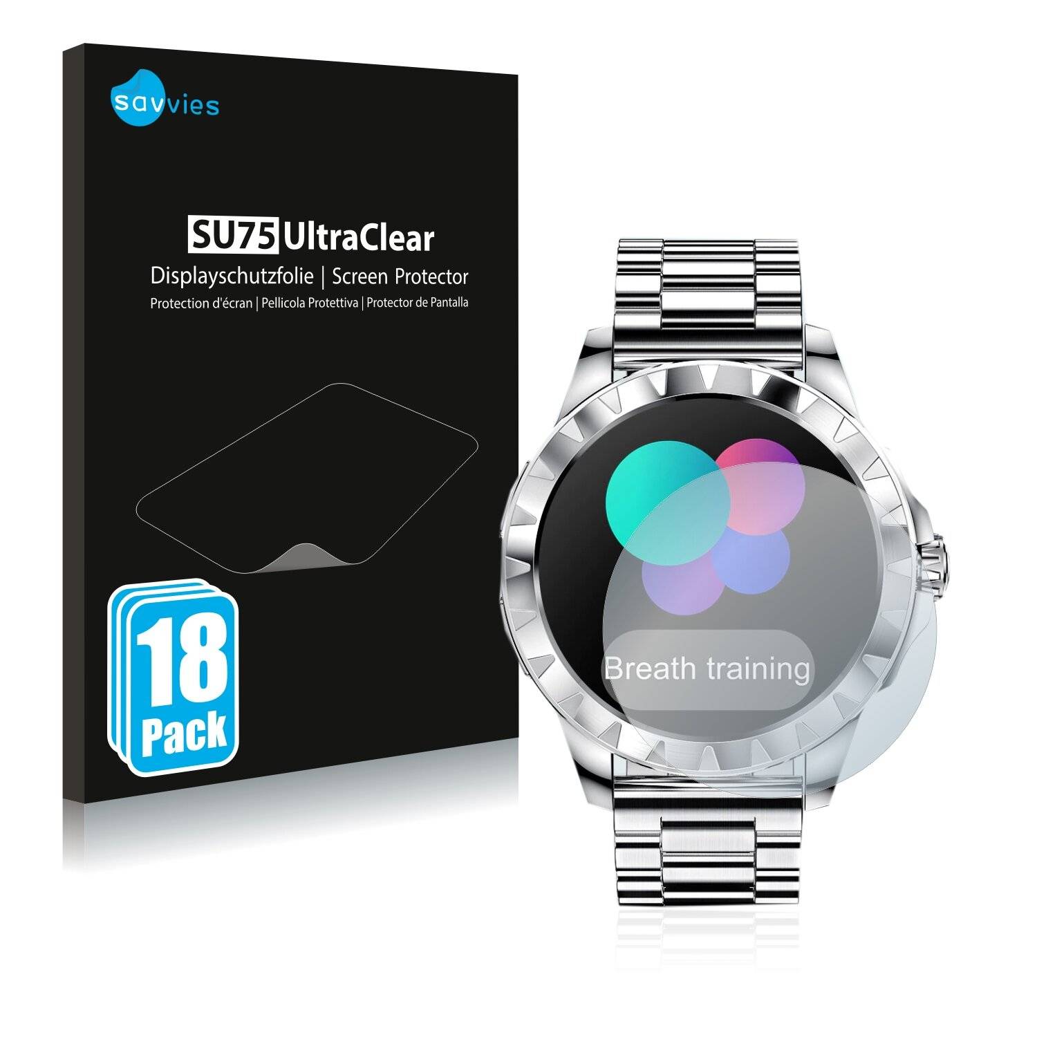 18x Savvies SU75 Displayschutzfolie für Lemfo