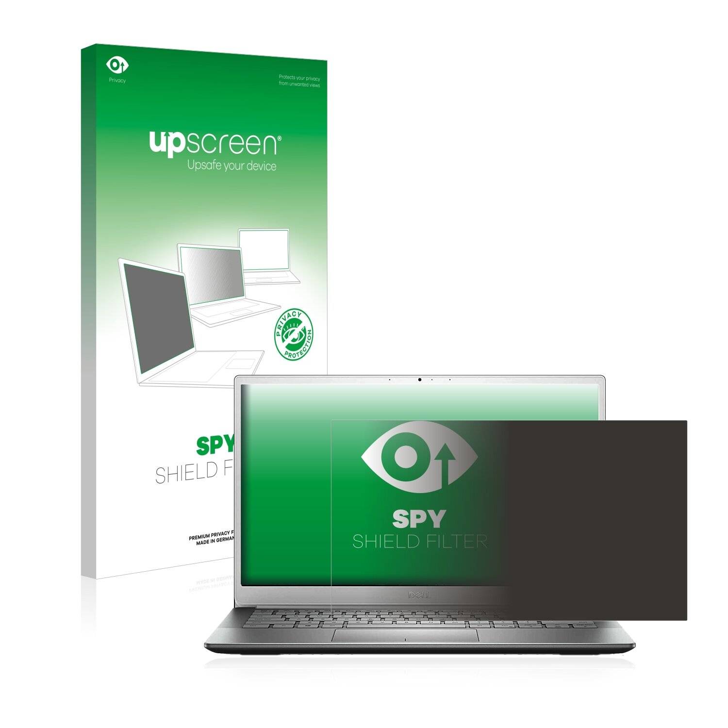 upscreen Spy Shield Filter Premium Blickschutzfilter für Dell Inspiron 13