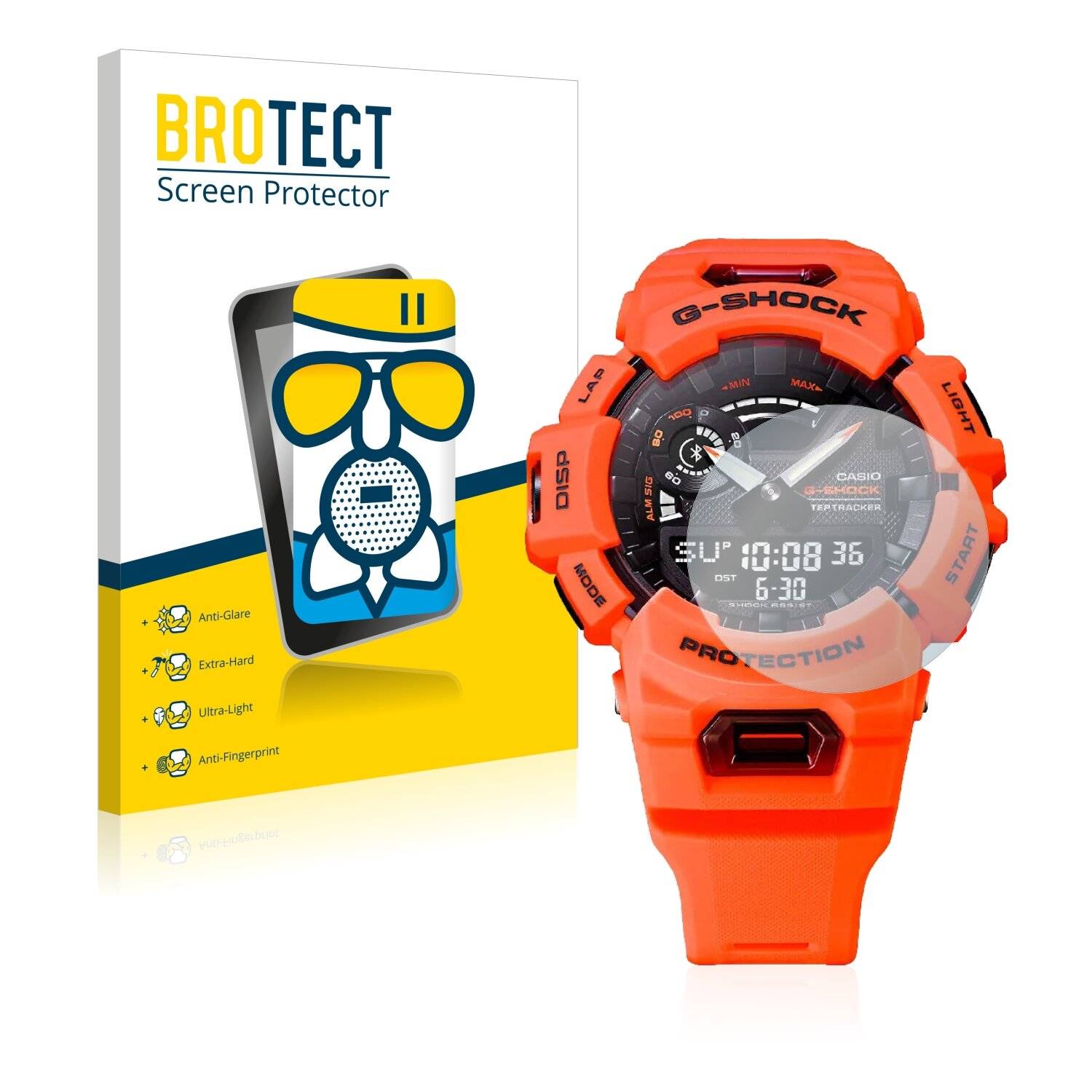 BROTECT AirGlass Matte Schutzglas Folie für Casio G-Shock
