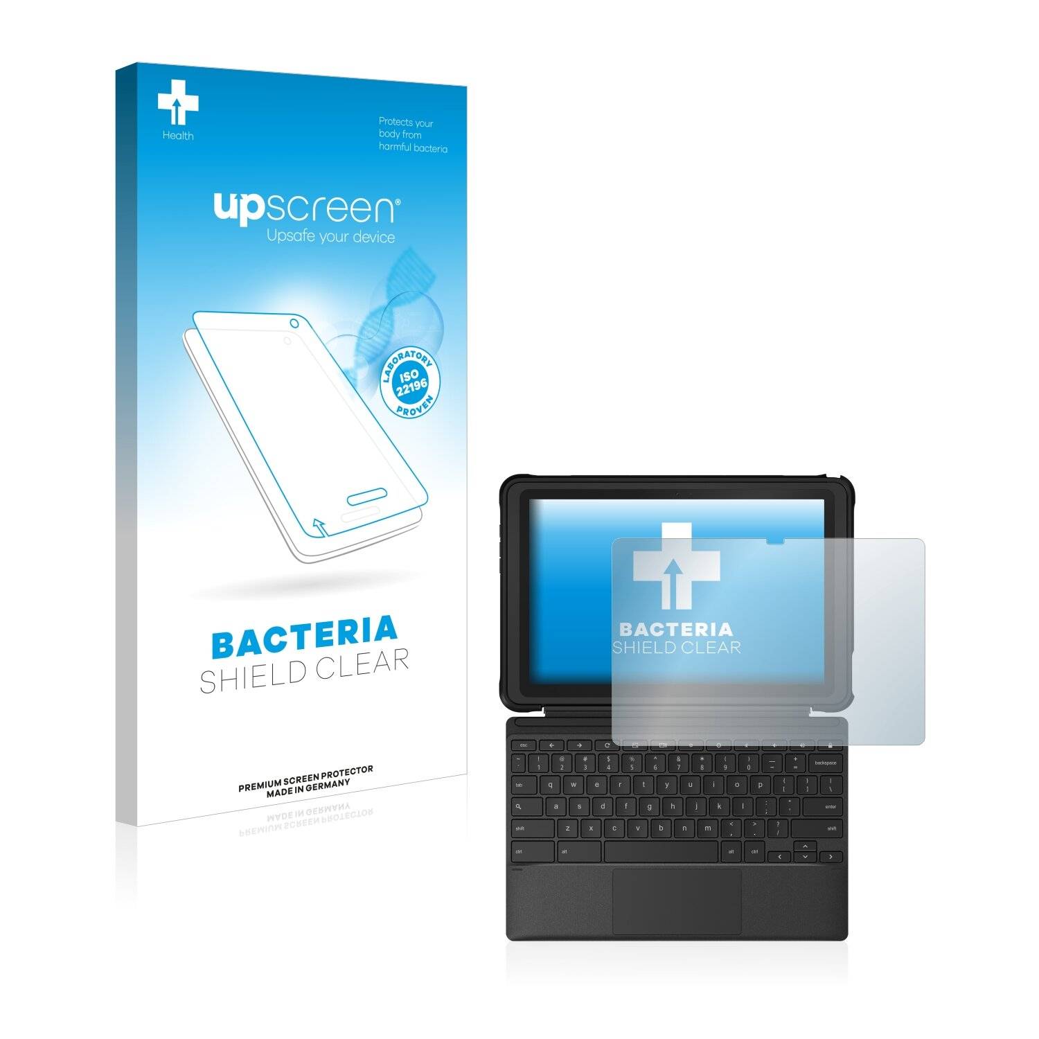 upscreen Bacteria Shield Clear Premium Antibakterielle Displayschutzfolie für Asus