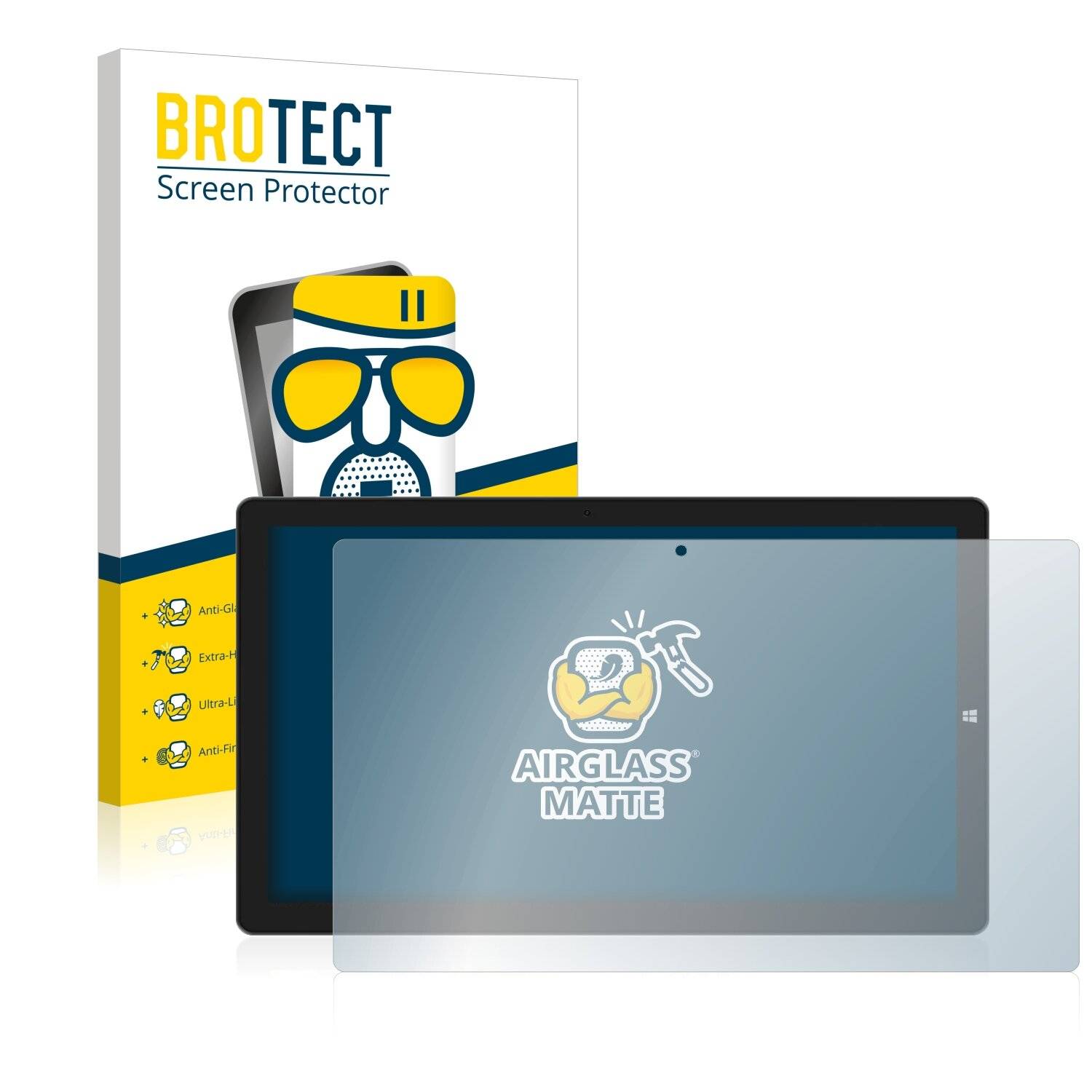 BROTECT AirGlass Matte Schutzglas Folie für Teclast
