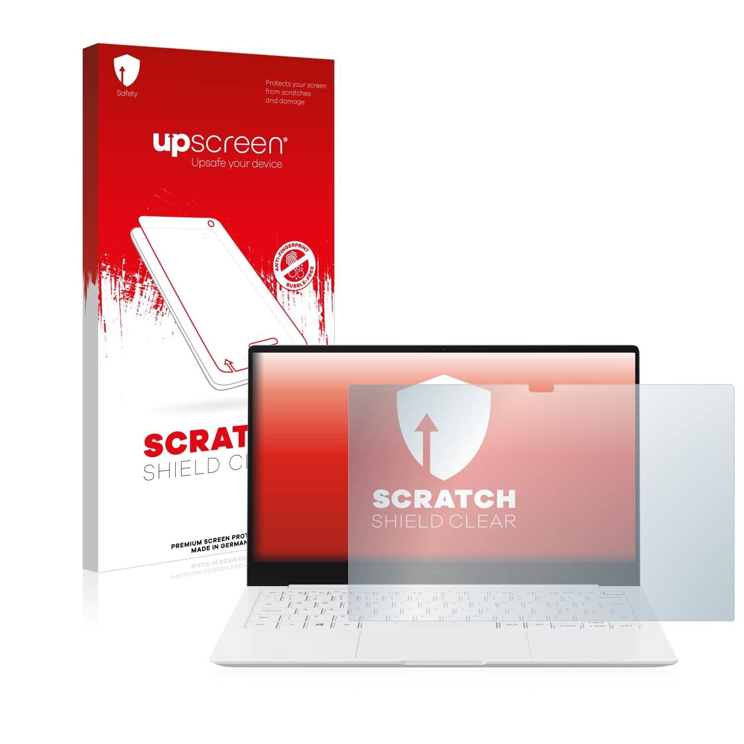 upscreen Scratch Shield Clear Premium Displayschutzfolie für Samsung Galaxy Book Pro