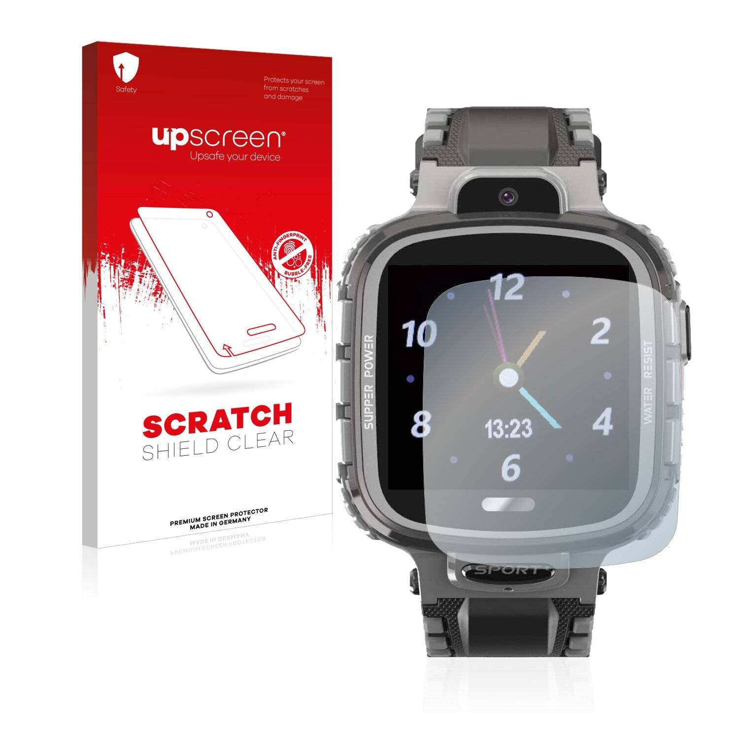 upscreen Scratch Shield Clear Premium Displayschutzfolie für Vidimensio Kleiner