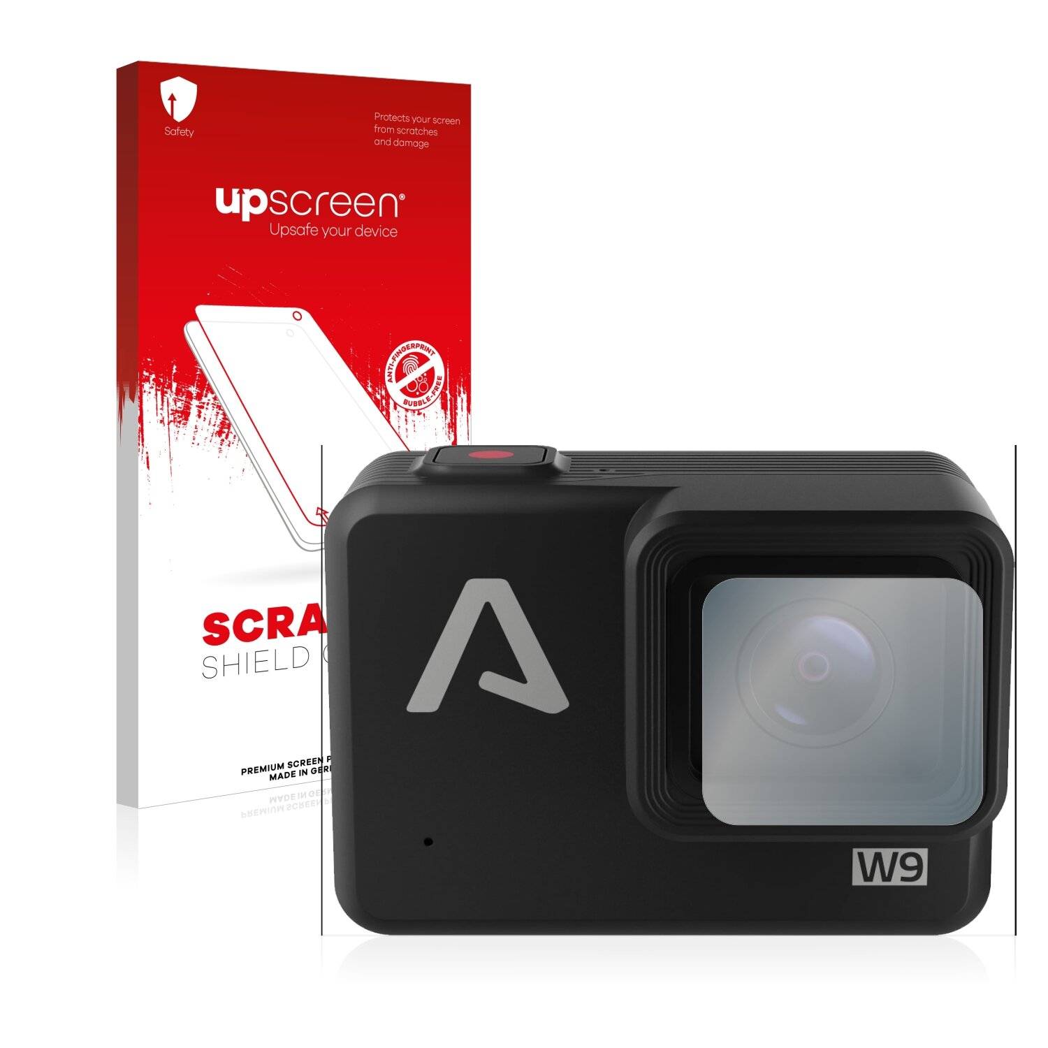 upscreen Scratch Shield Clear Premium Displayschutzfolie für Lamax W9 Linse
