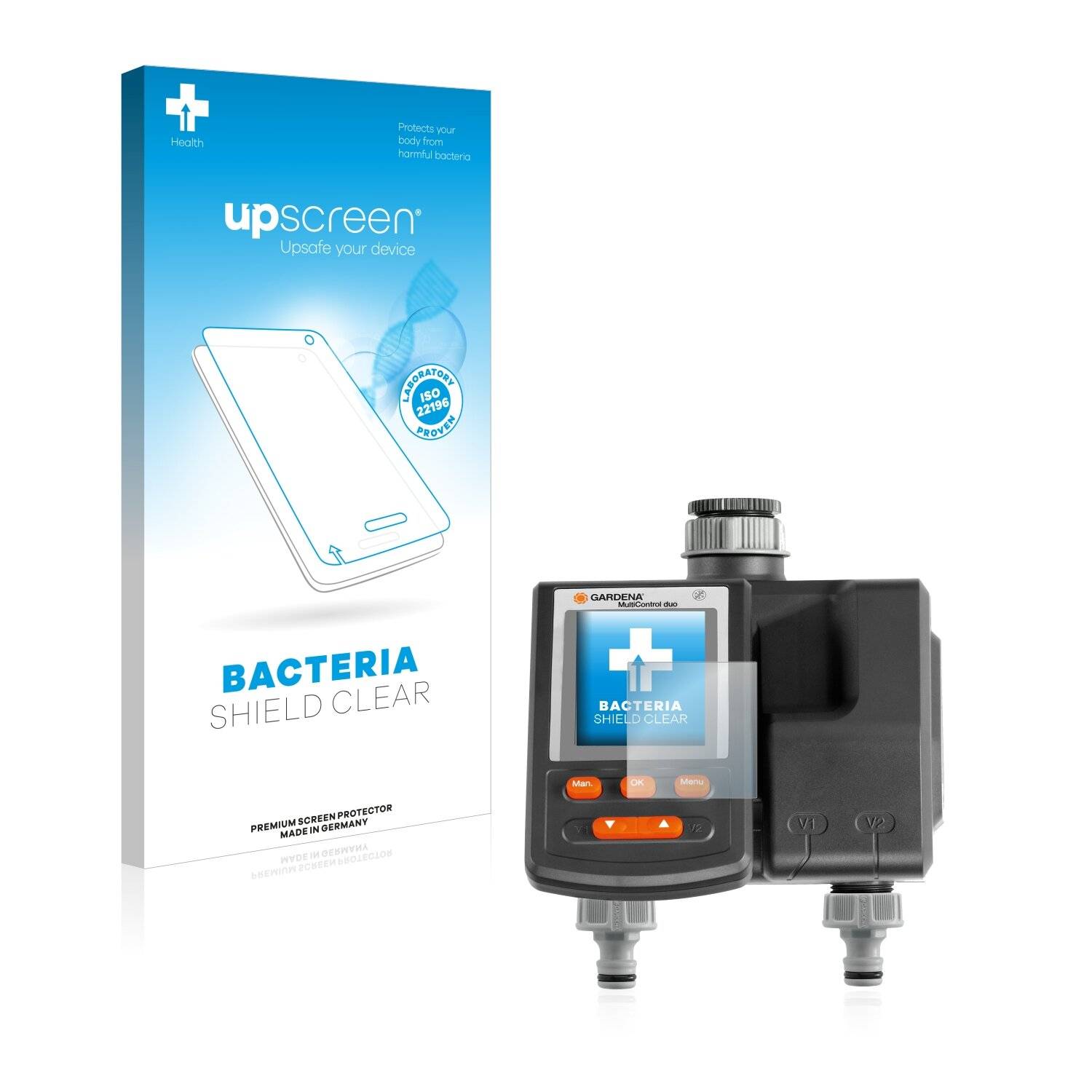 upscreen Bacteria Shield Clear Premium Antibakterielle Displayschutzfolie für Gardena