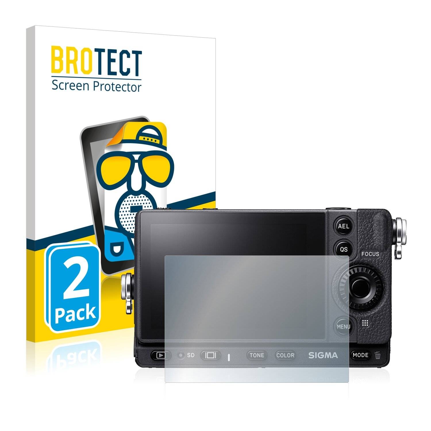 2x BROTECT Matte Displayschutzfolie für Sigma FP L - Entspiegelt,