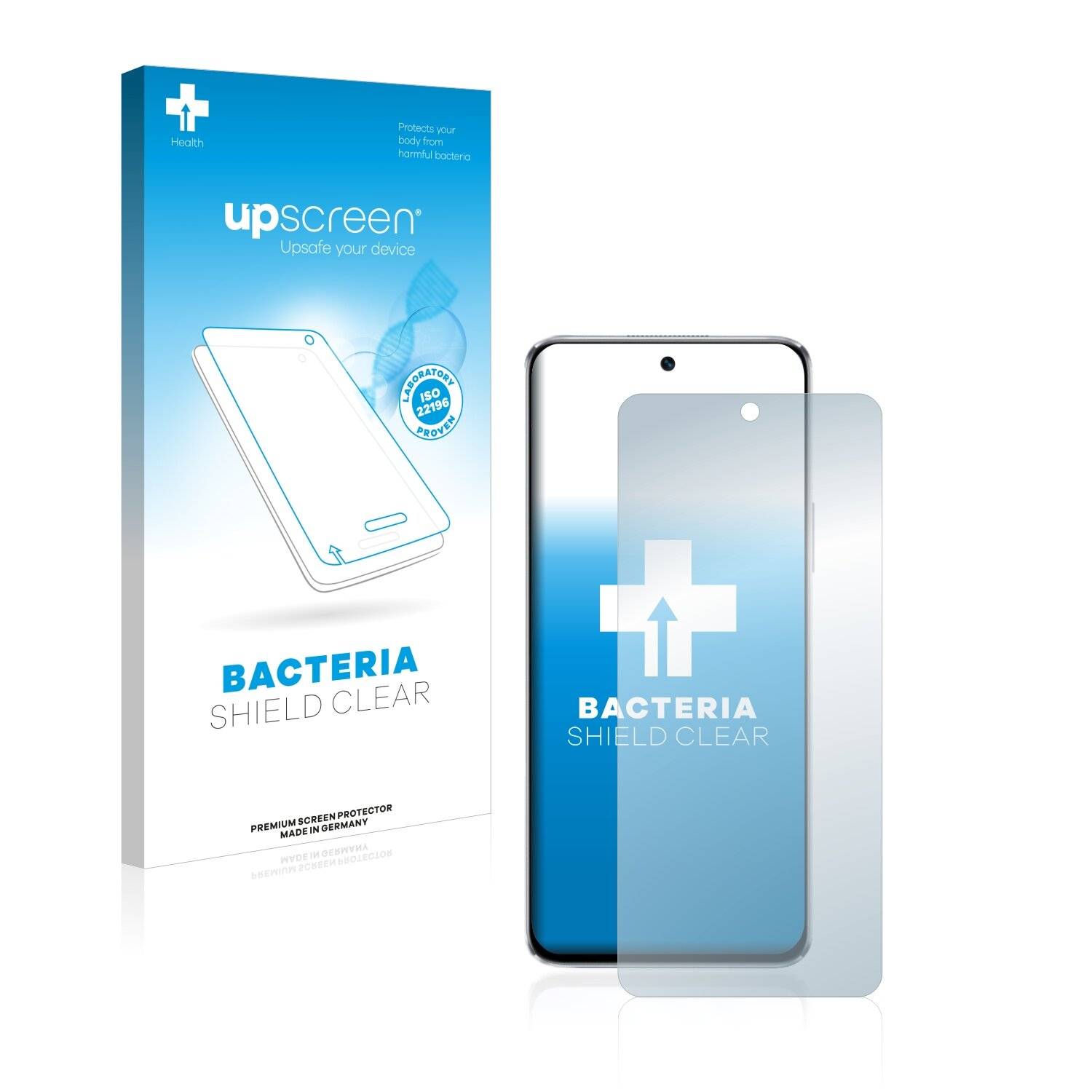 upscreen Bacteria Shield Clear Premium Antibakterielle Displayschutzfolie für Huawei Nova 8