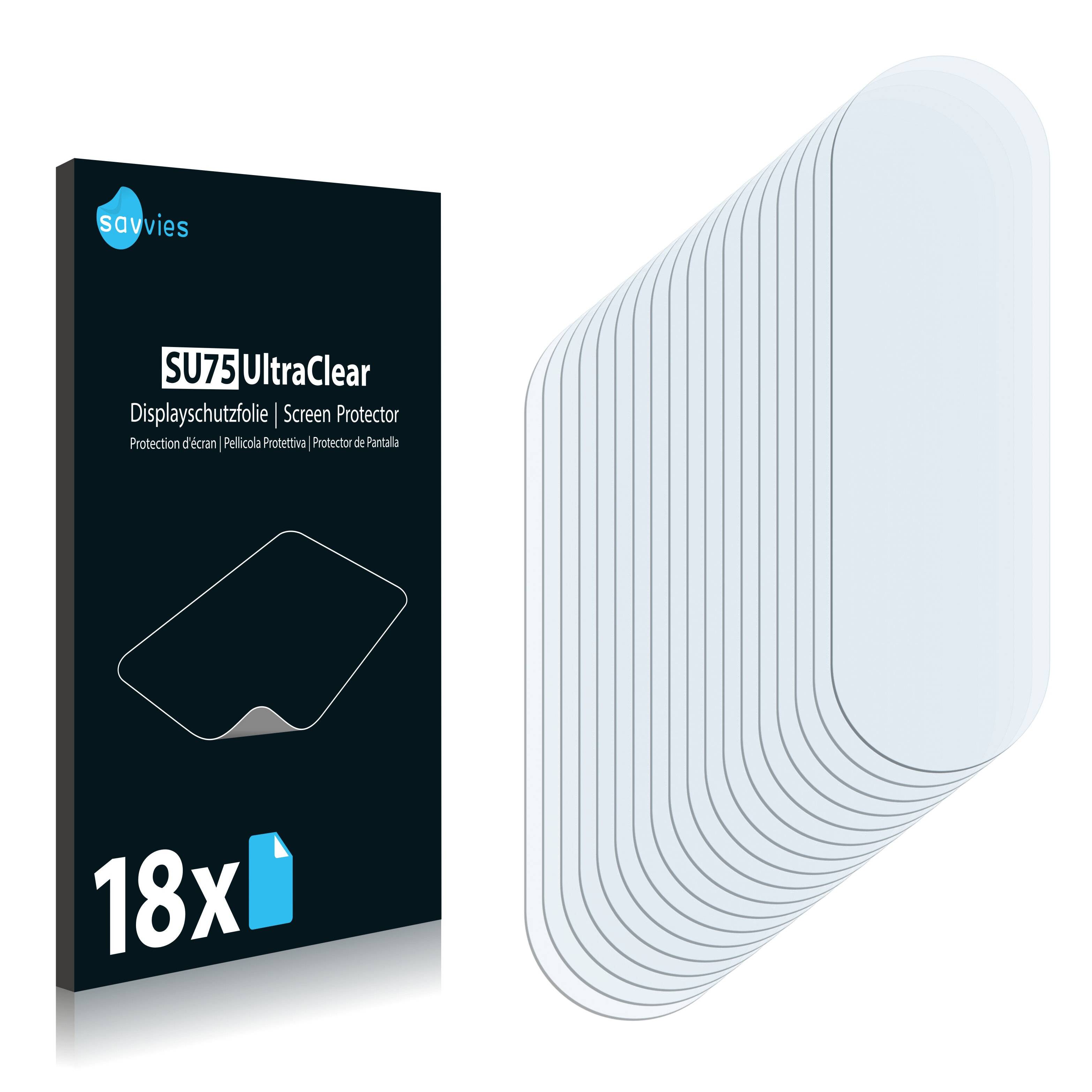 18x Savvies SU75 Displayschutzfolie für Xiaomi Poco M2 (NUR