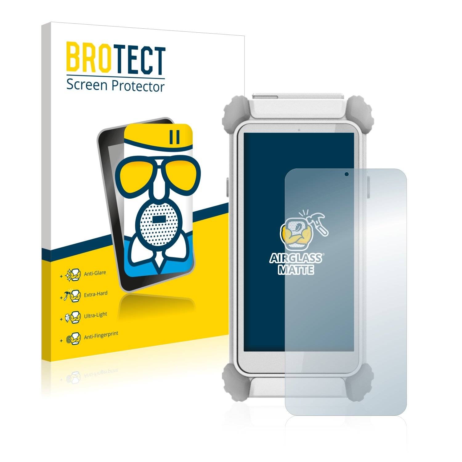 BROTECT AirGlass Matte Schutzglas Folie für DT Research