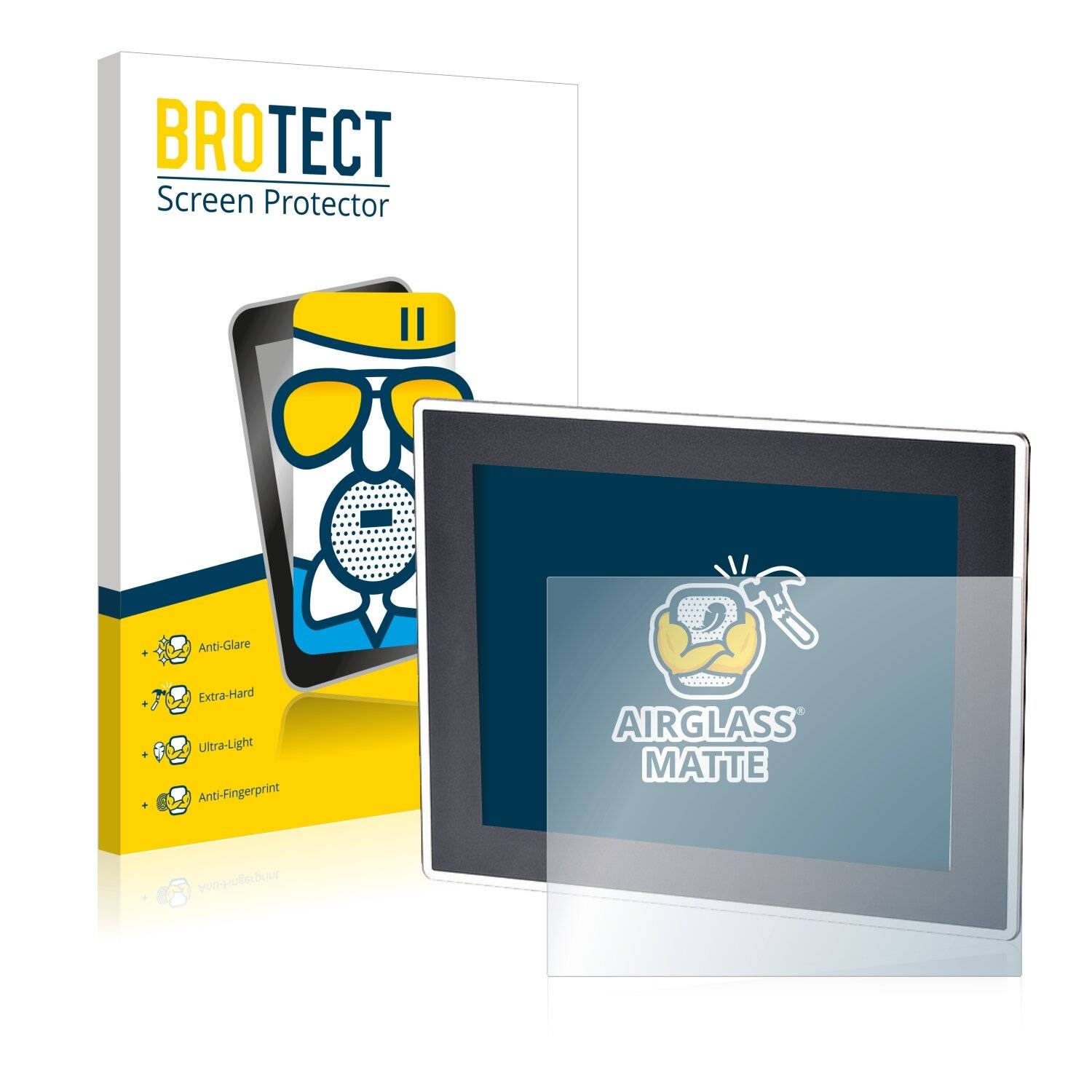 BROTECT AirGlass Matte Schutzglas Folie für Lenze P500