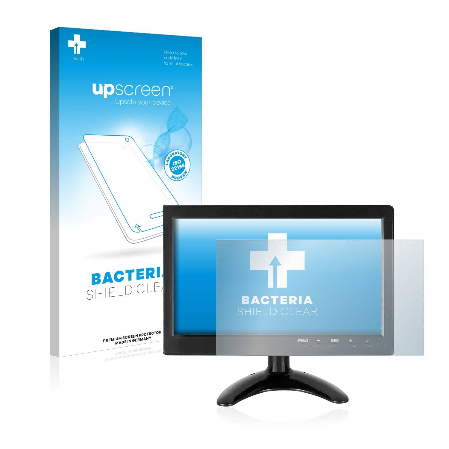 upscreen Bacteria Shield Clear Premium Antibakterielle Displayschutzfolie für Wholev LCD