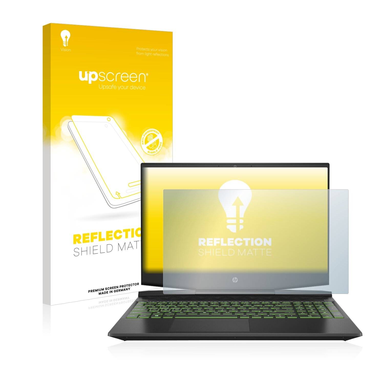 upscreen Reflection Shield Matte Premium Displayschutzfolie für HP Pavilion