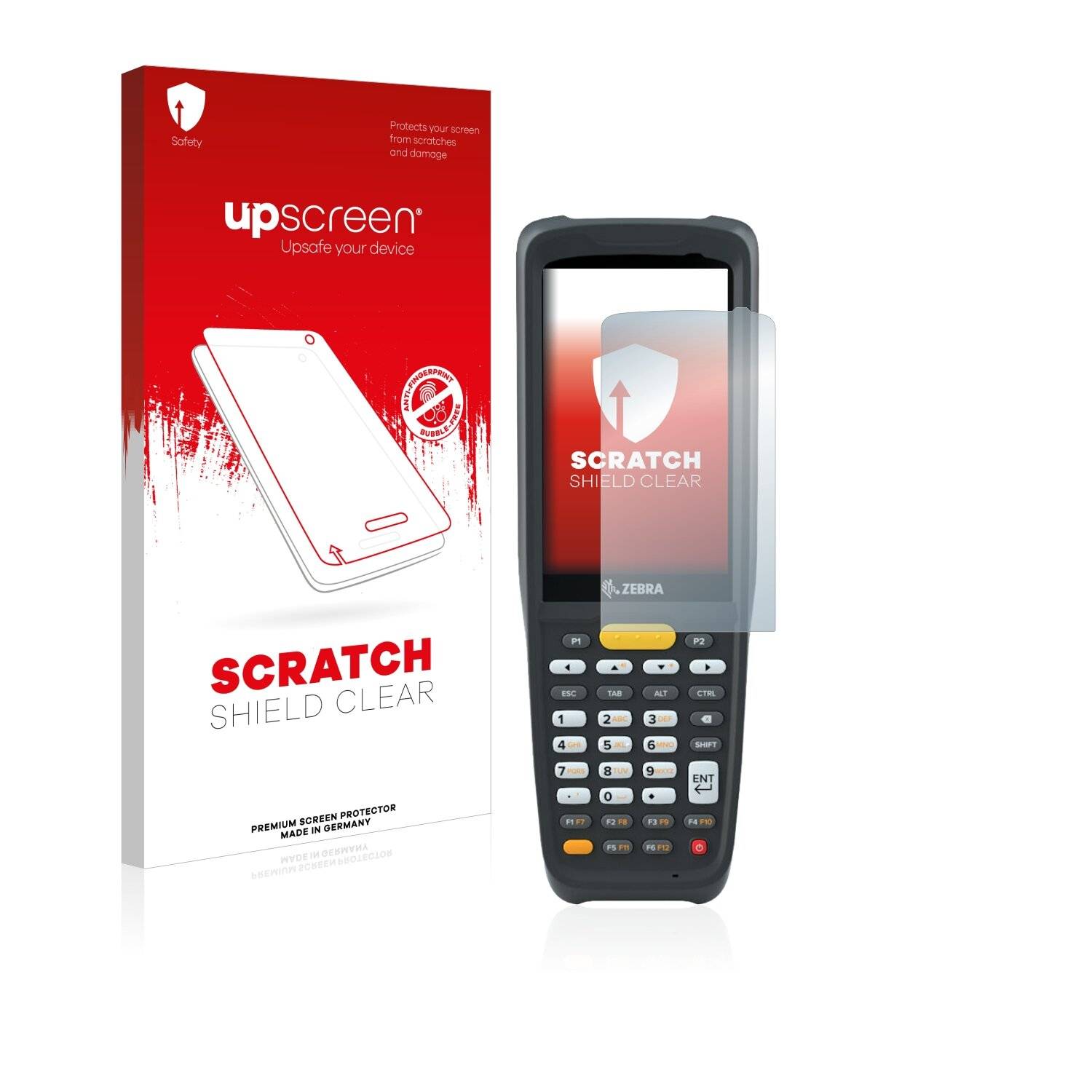 upscreen Scratch Shield Clear Premium Displayschutzfolie für Zebra