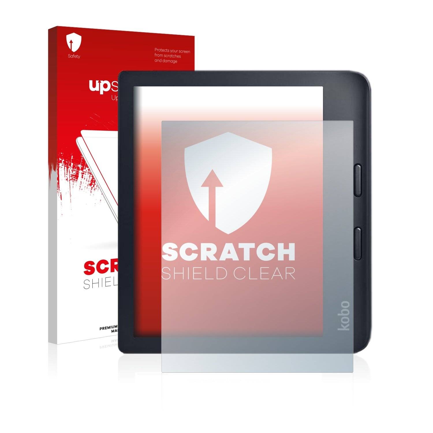 upscreen Scratch Shield Clear Premium Displayschutzfolie für Kobo Libra