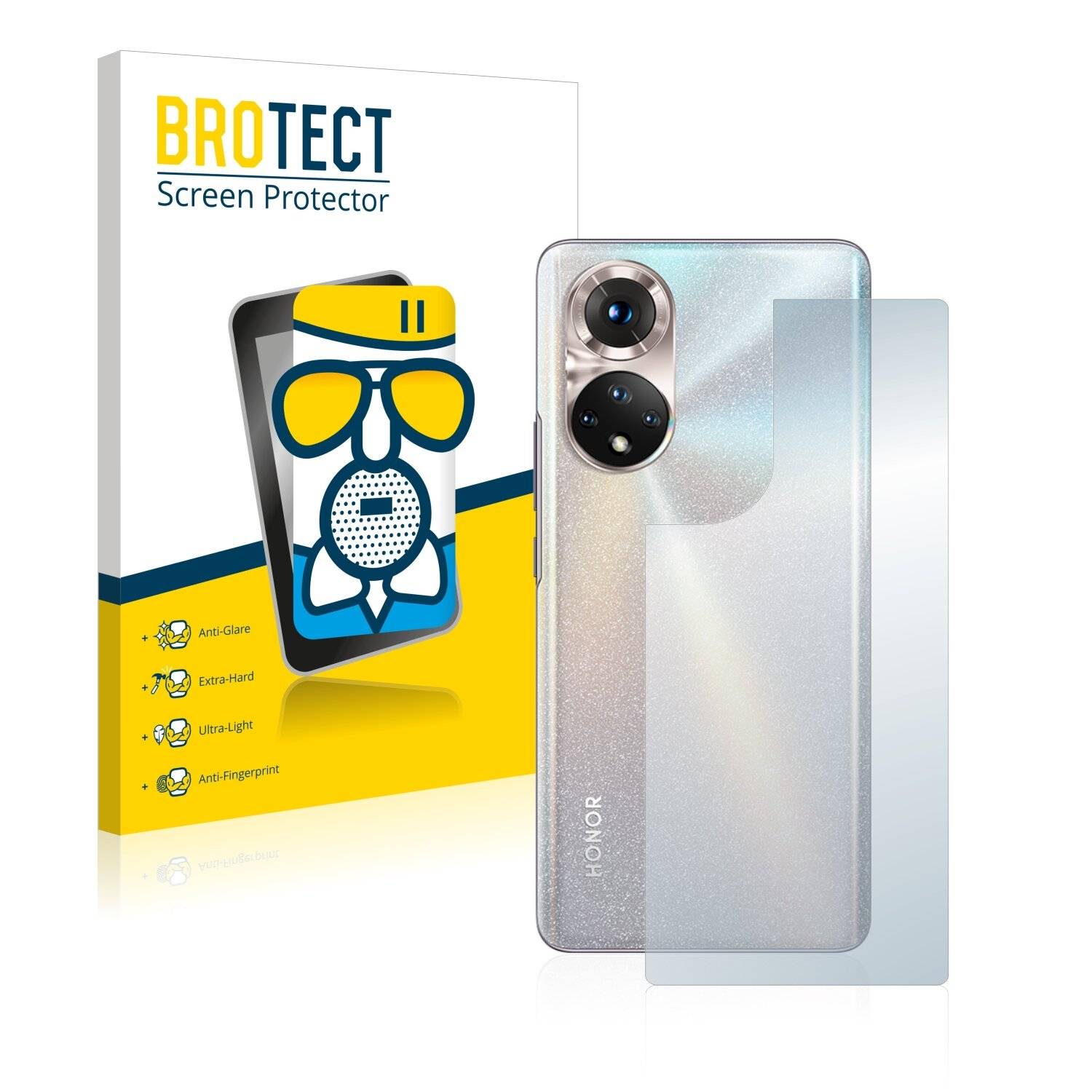 BROTECT AirGlass Matte Schutzglas Folie für Honor 50