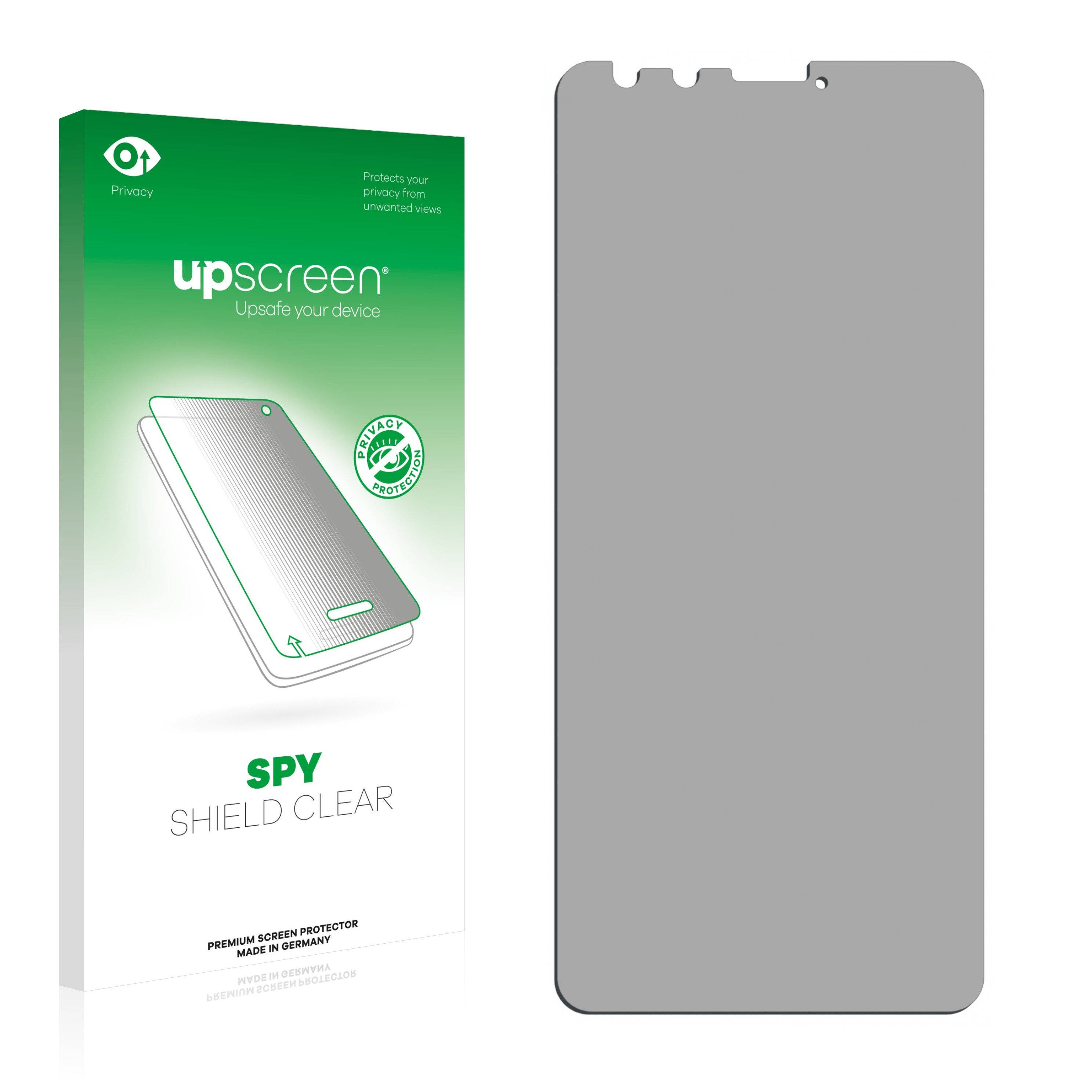 upscreen Spy Shield Clear Premium Blickschutzfolie für TP-Link Neffos C7