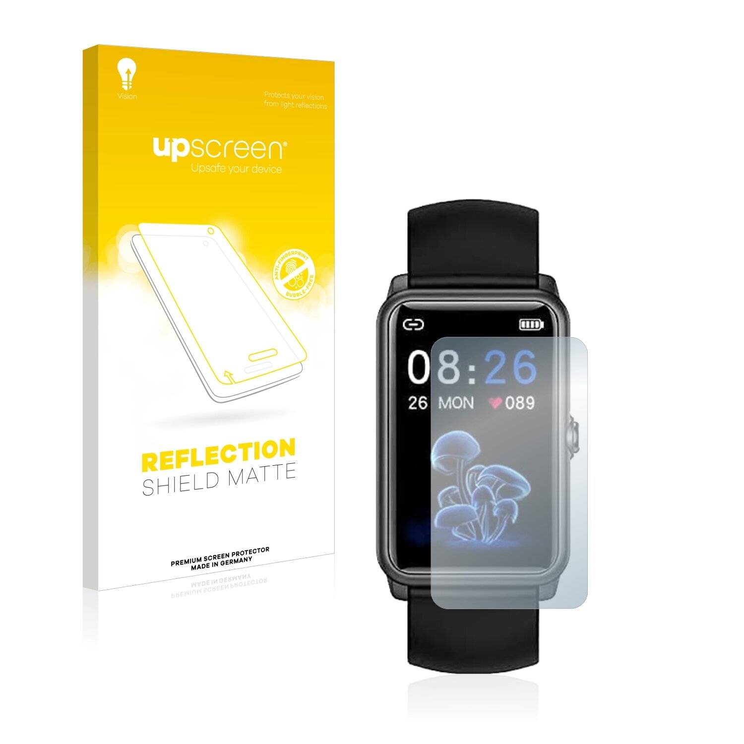 upscreen Reflection Shield Matte Premium Displayschutzfolie für Jpantech Fitness